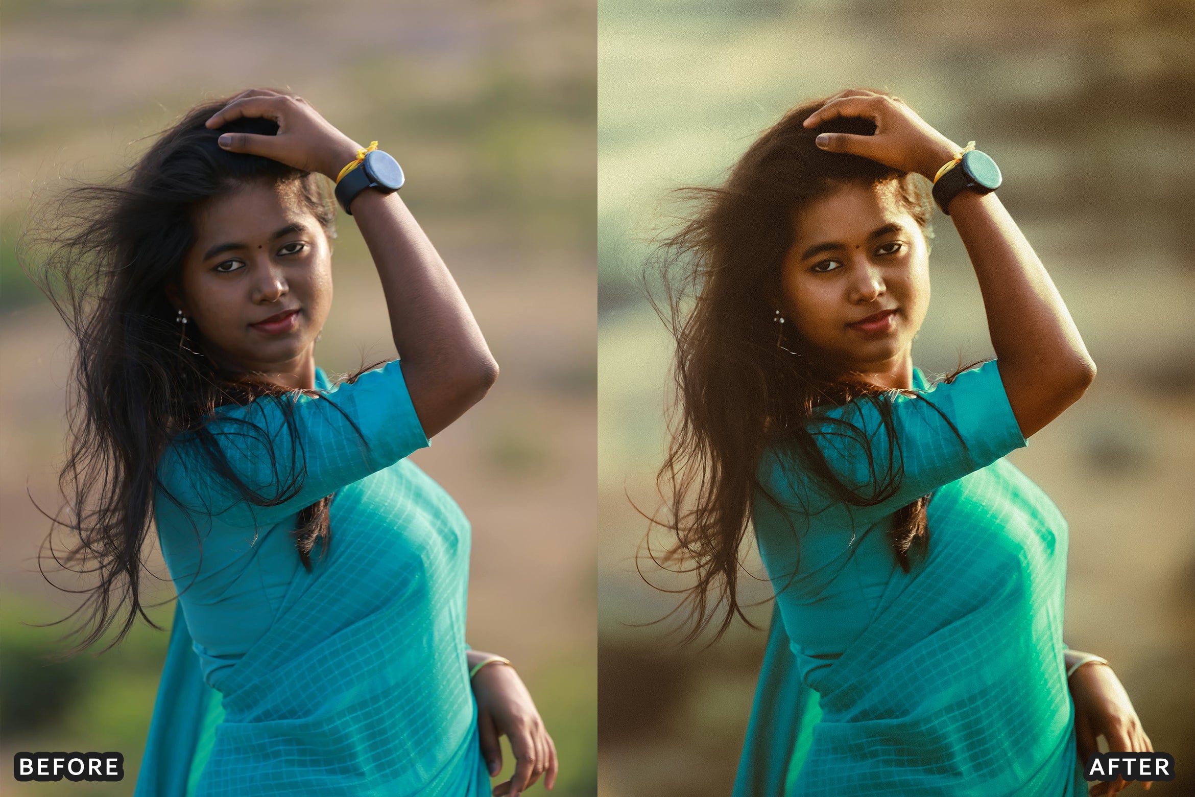 AI-Optimized Traditional Outdoor Portrait Lightroom Presets