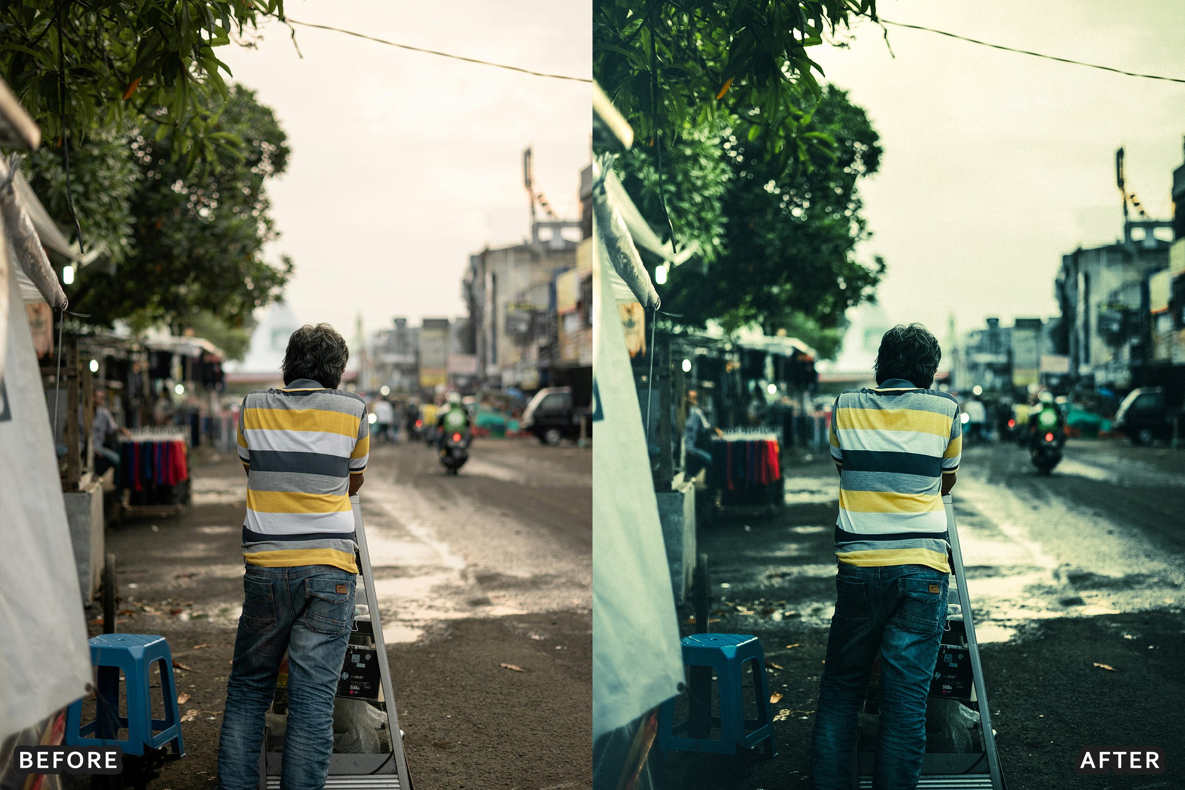 AI-Optimized Cinematic Travel Street Lightroom Presets