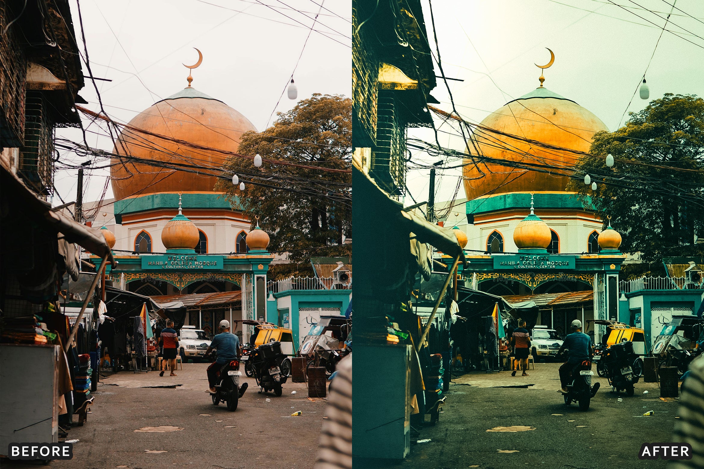 AI-Optimized Cinematic Travel Street Lightroom Presets