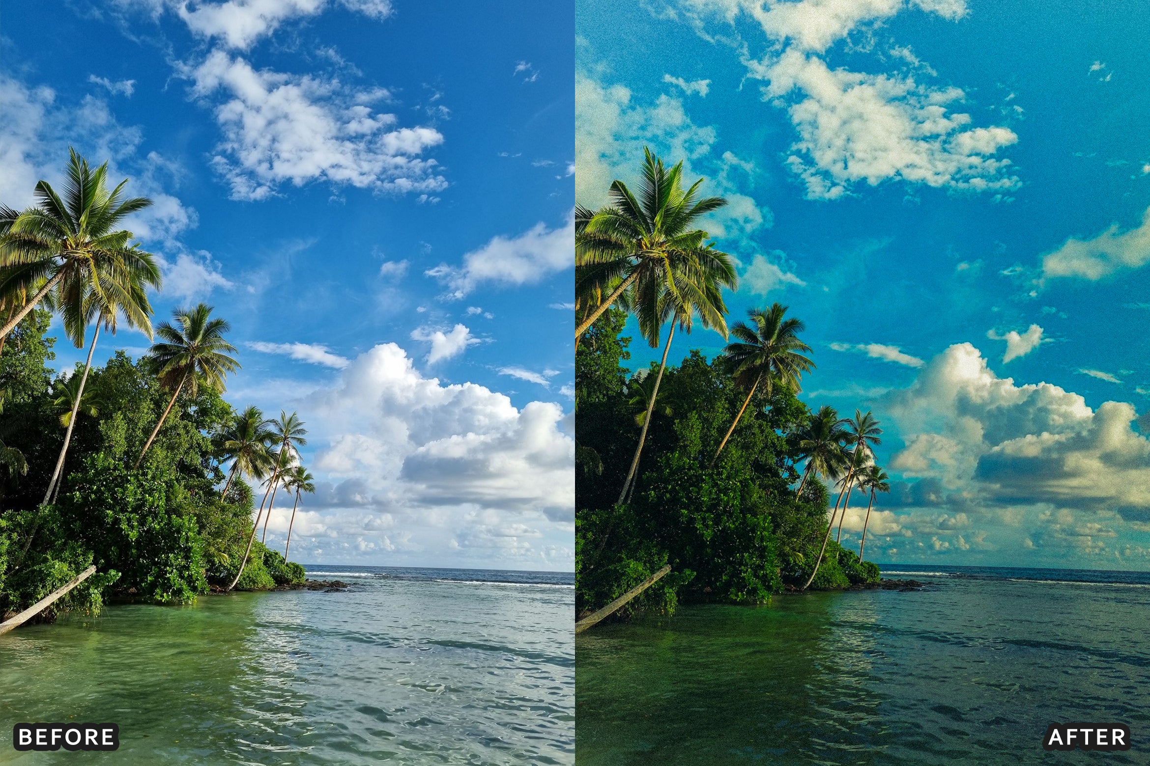AI-Optimized Tropical Beach Lightroom Presets