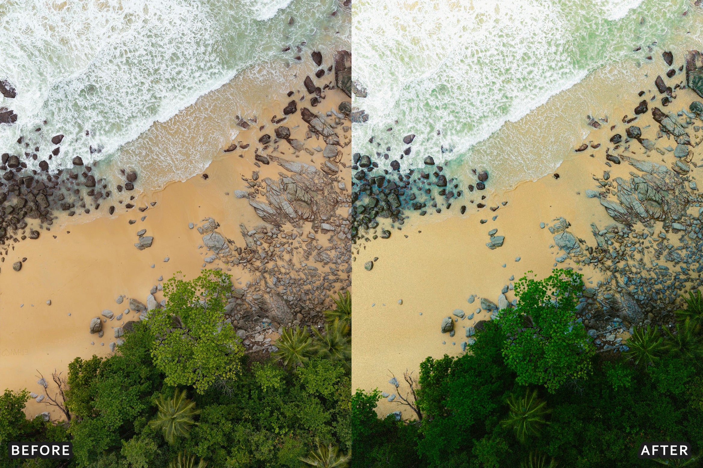 AI-Optimized Tropical Beach Lightroom Presets