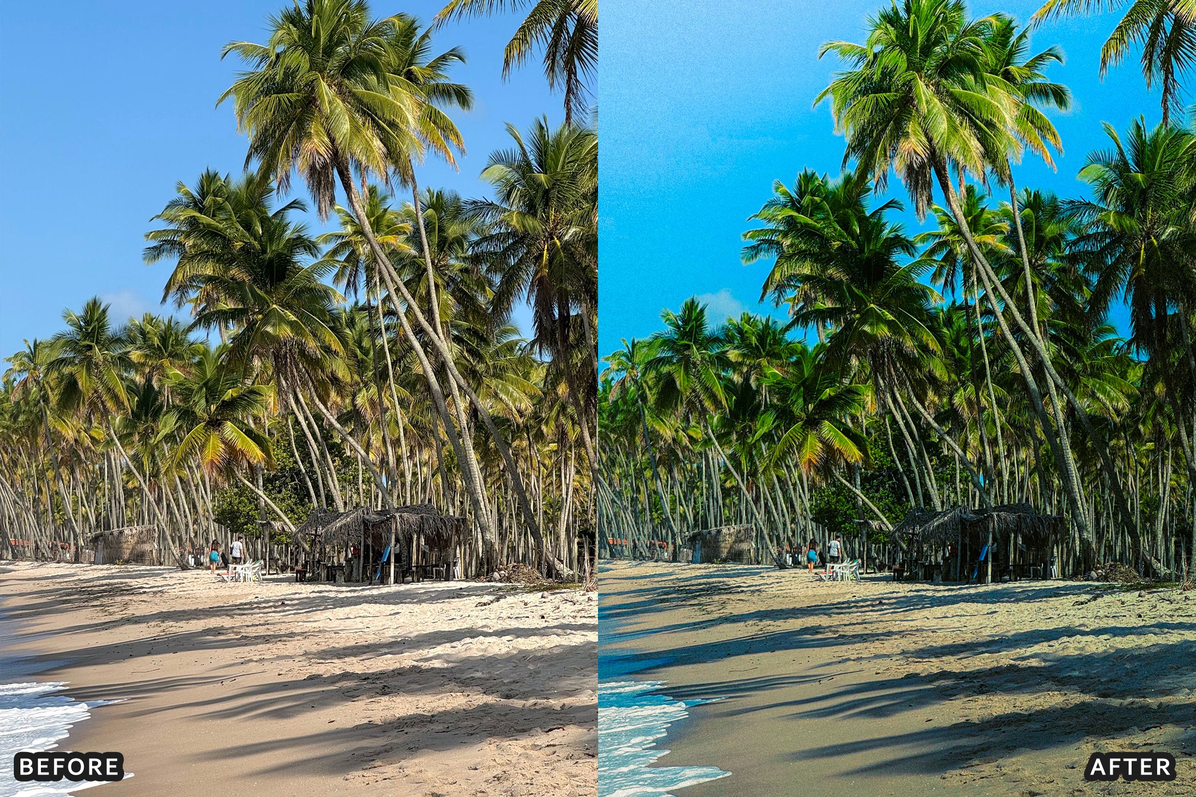 AI-Optimized Tropical Beach Lightroom Presets