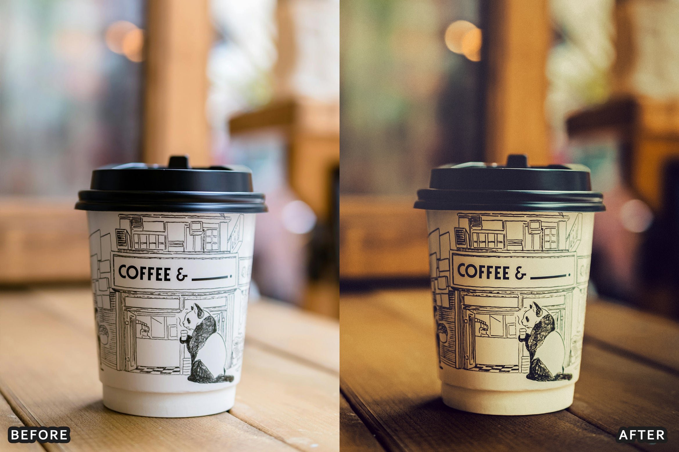 AI-Optimized Cafe Mood Lightroom Presets