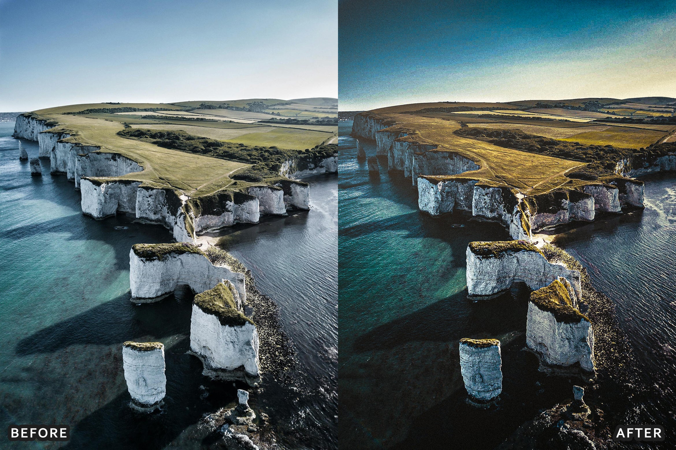 AI Optimized Drone Aerial Lightroom Presets