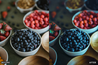 AI-Optimized Food Lightroom Presets