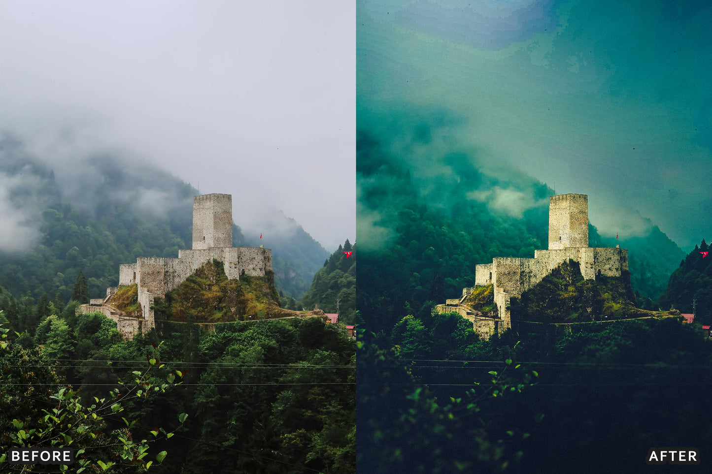 AI-Optimized Cinematic Landscape Lightroom Presets