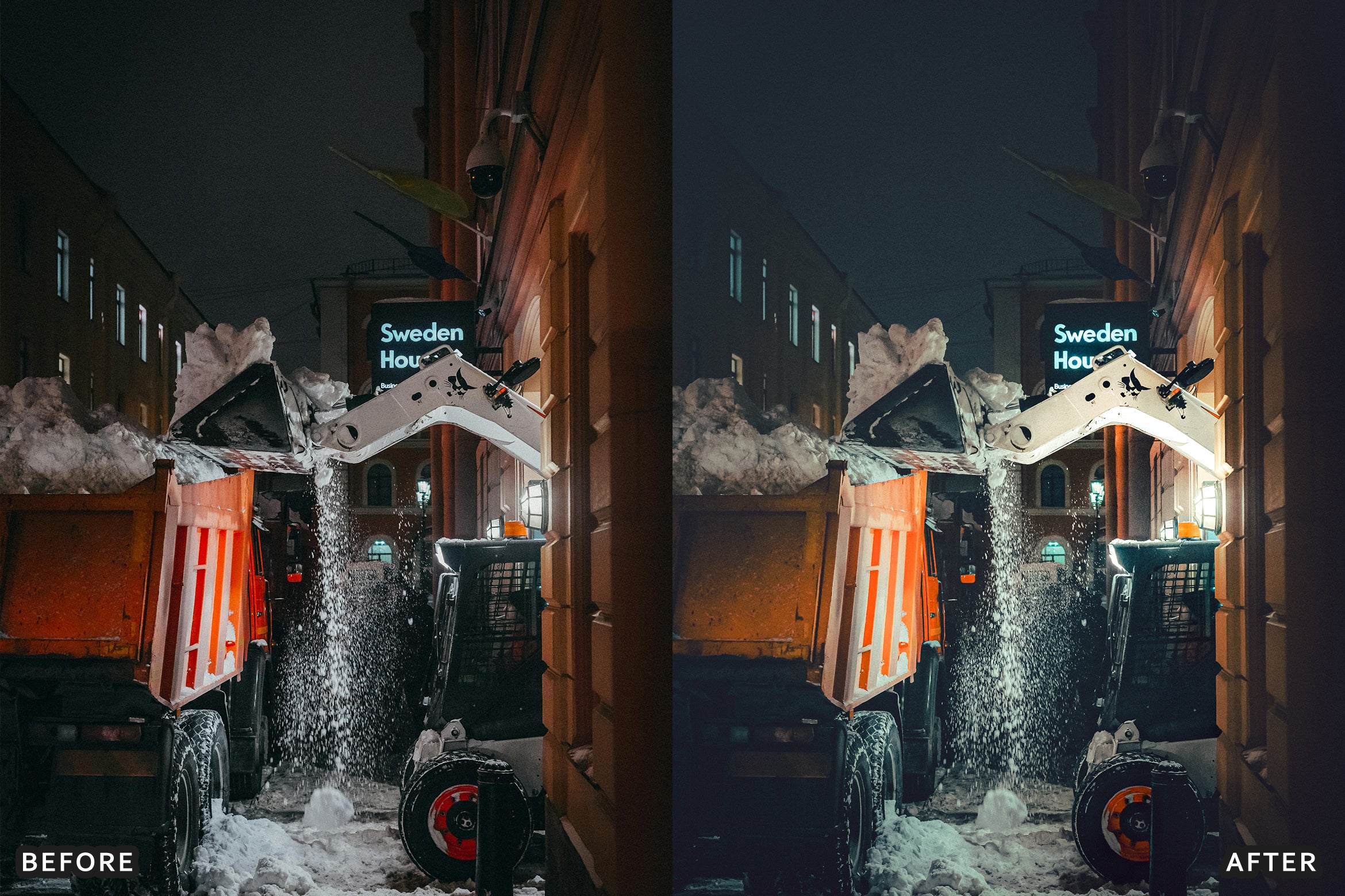 AI-Optimized Night Photography Lightroom Presets