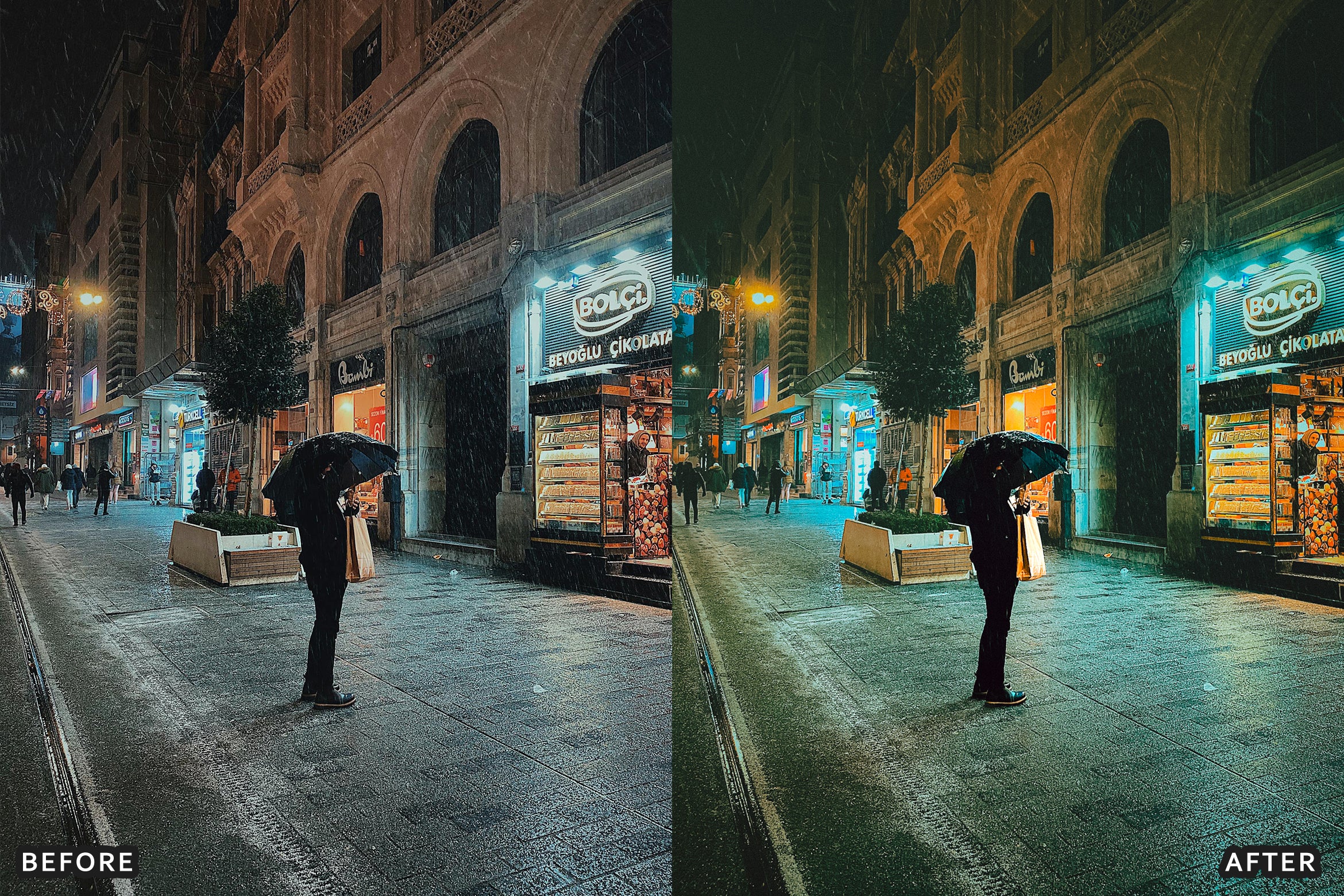 AI-Optimized Night Photography Lightroom Presets