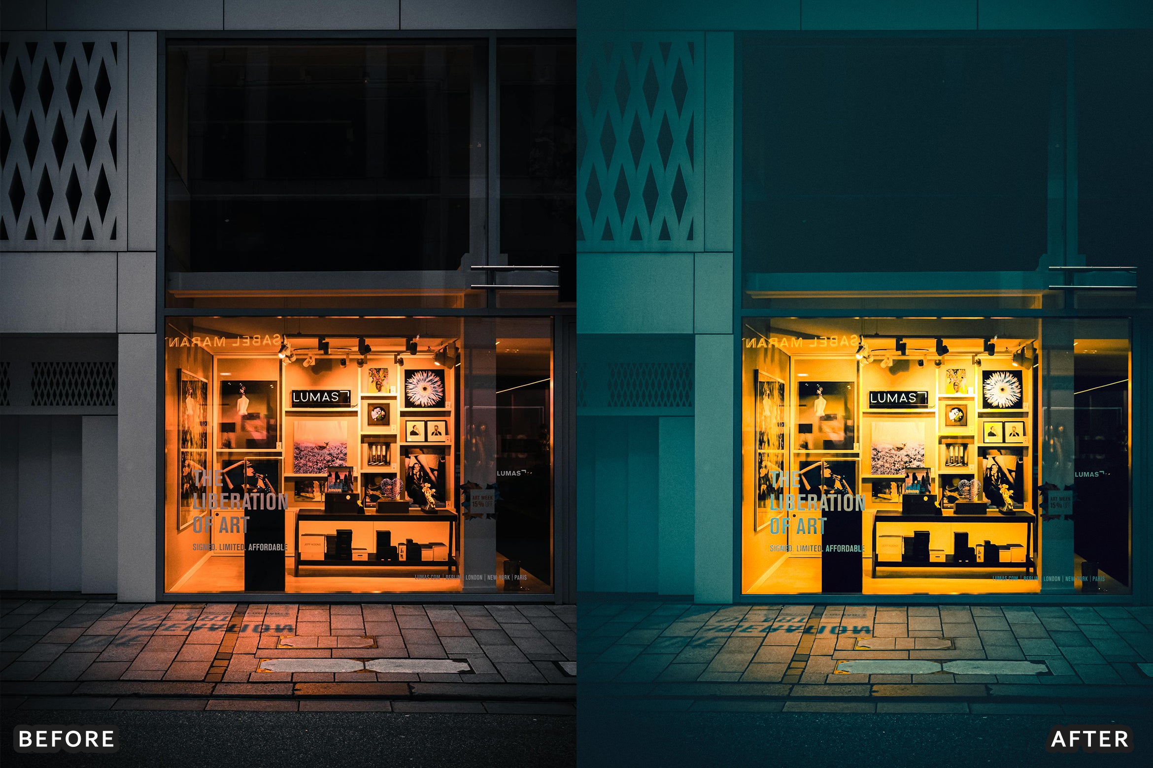 AI-Optimized Night Photography Lightroom Presets