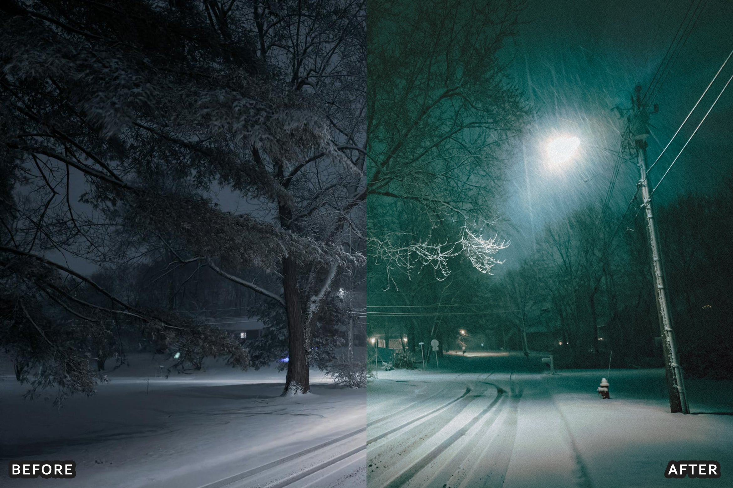 AI-Optimized Night Photography Lightroom Presets