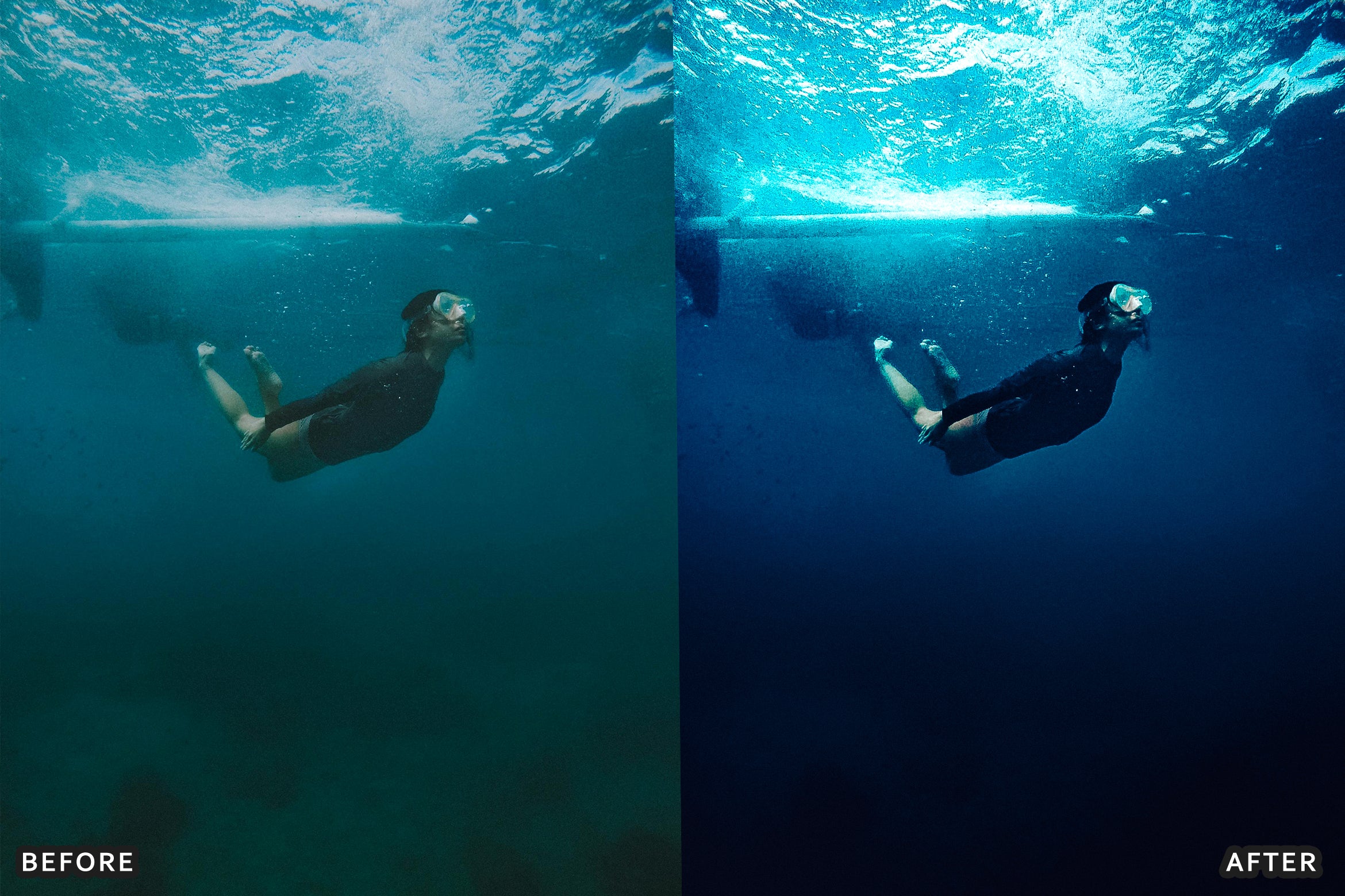 AI-Optimized Underwater Photography Lightroom Presets