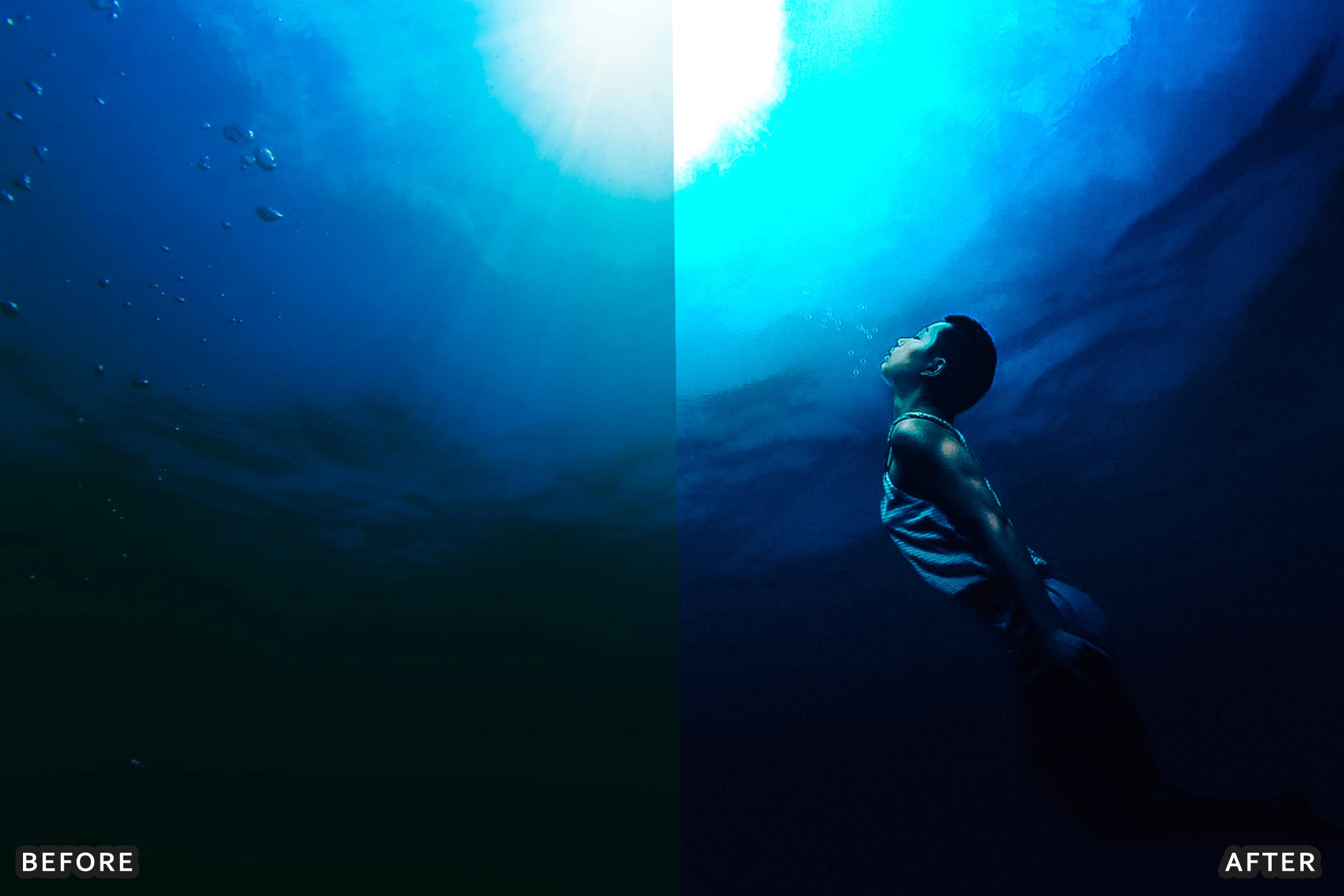 AI-Optimized Underwater Photography Lightroom Presets