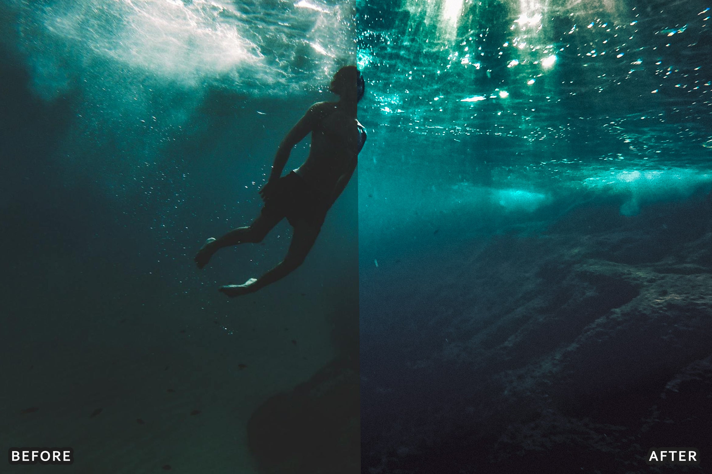 AI-Optimized Underwater Photography Lightroom Presets