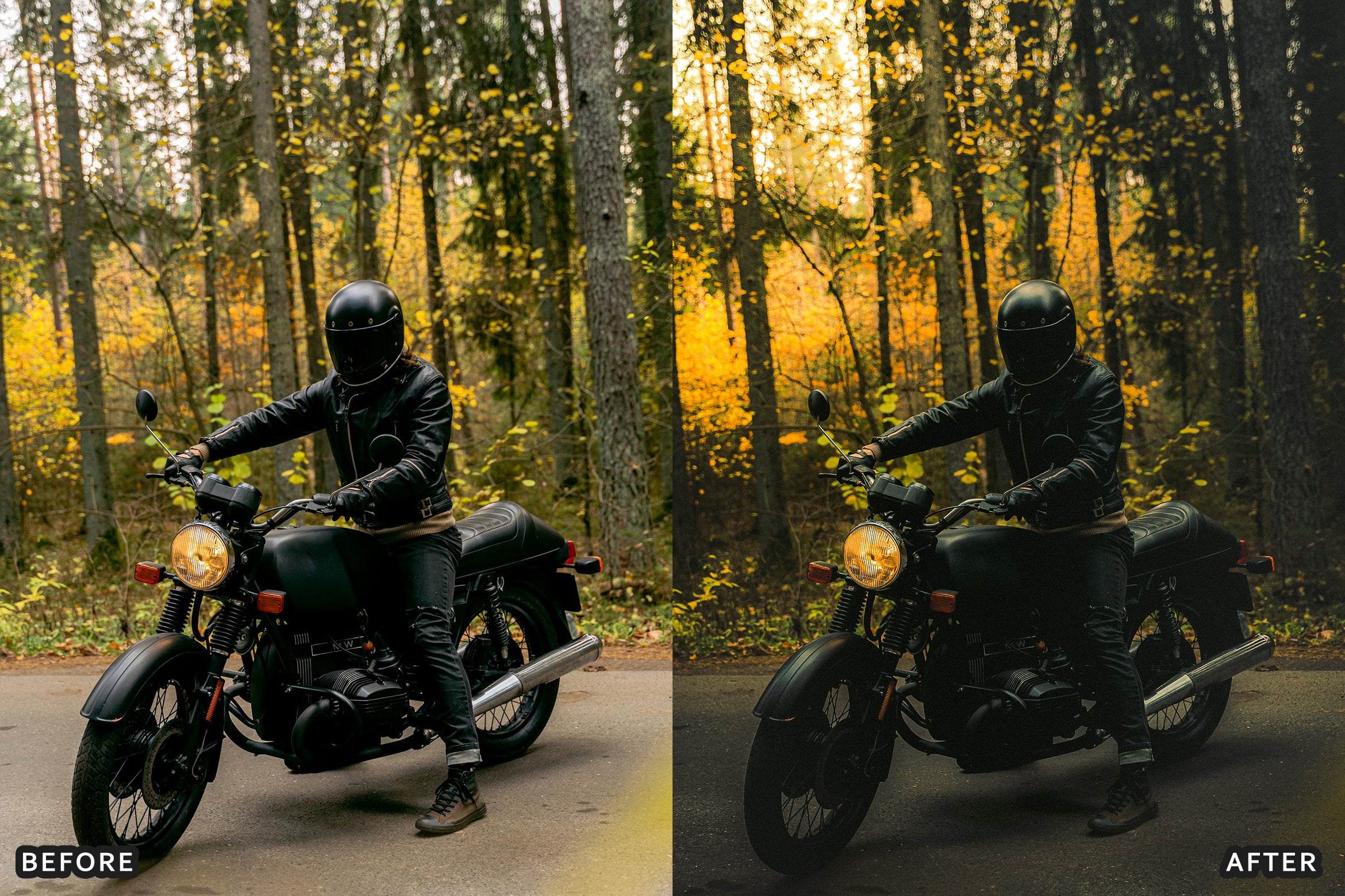 AI-Optimized Cinematic Bike Lightroom Presets