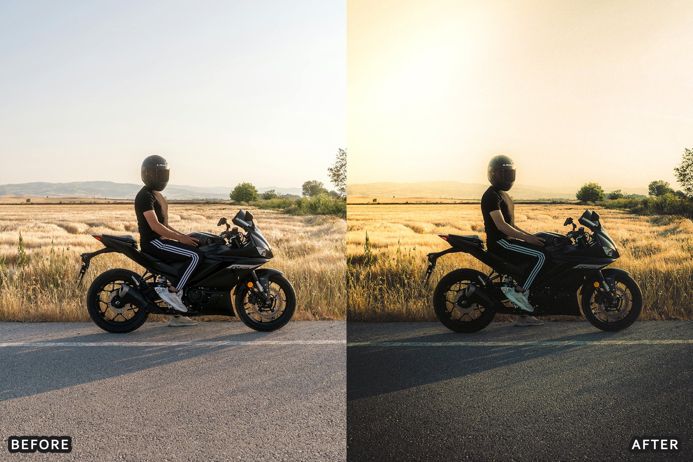 AI-Optimized Cinematic Bike Lightroom Presets
