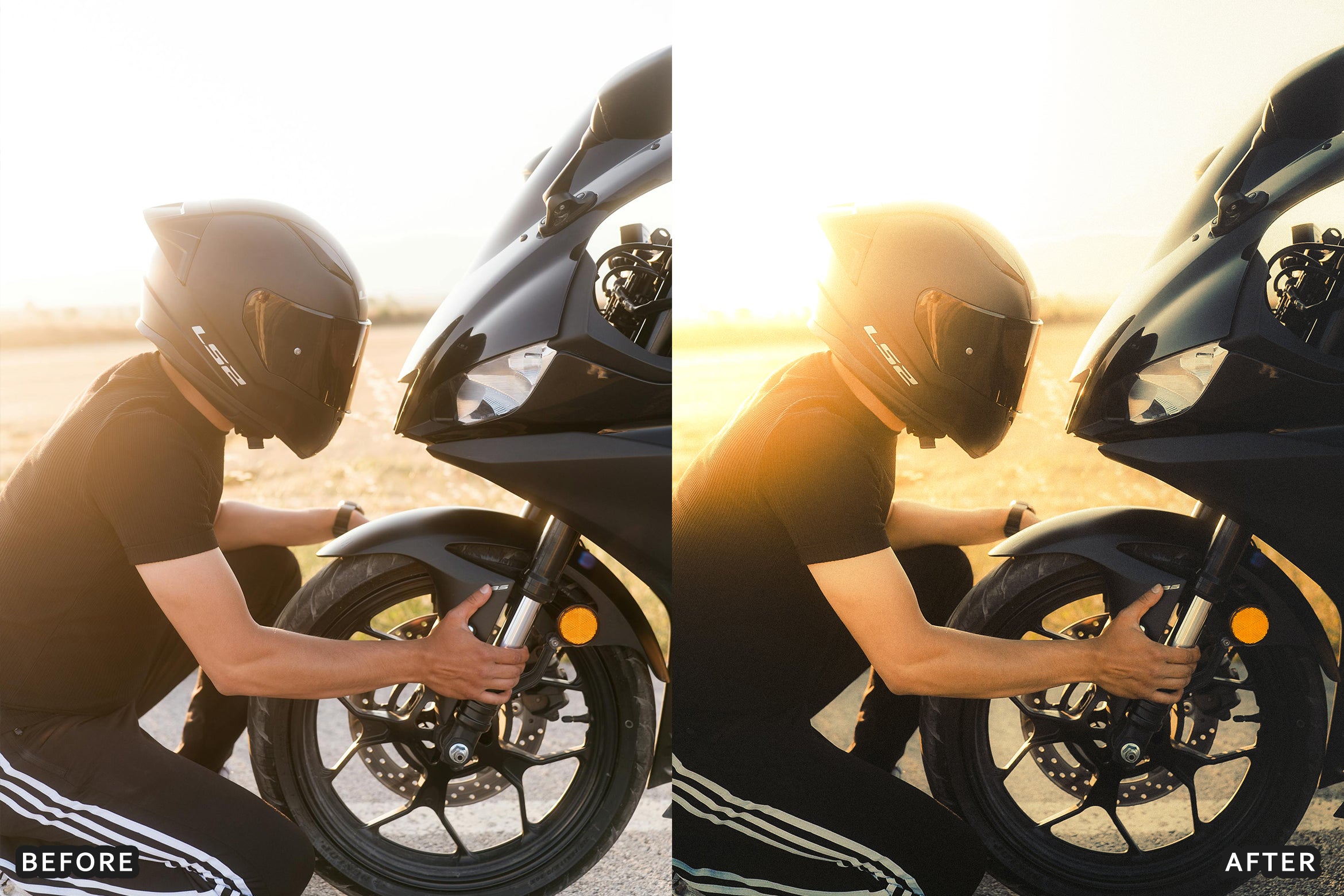 AI-Optimized Cinematic Bike Lightroom Presets