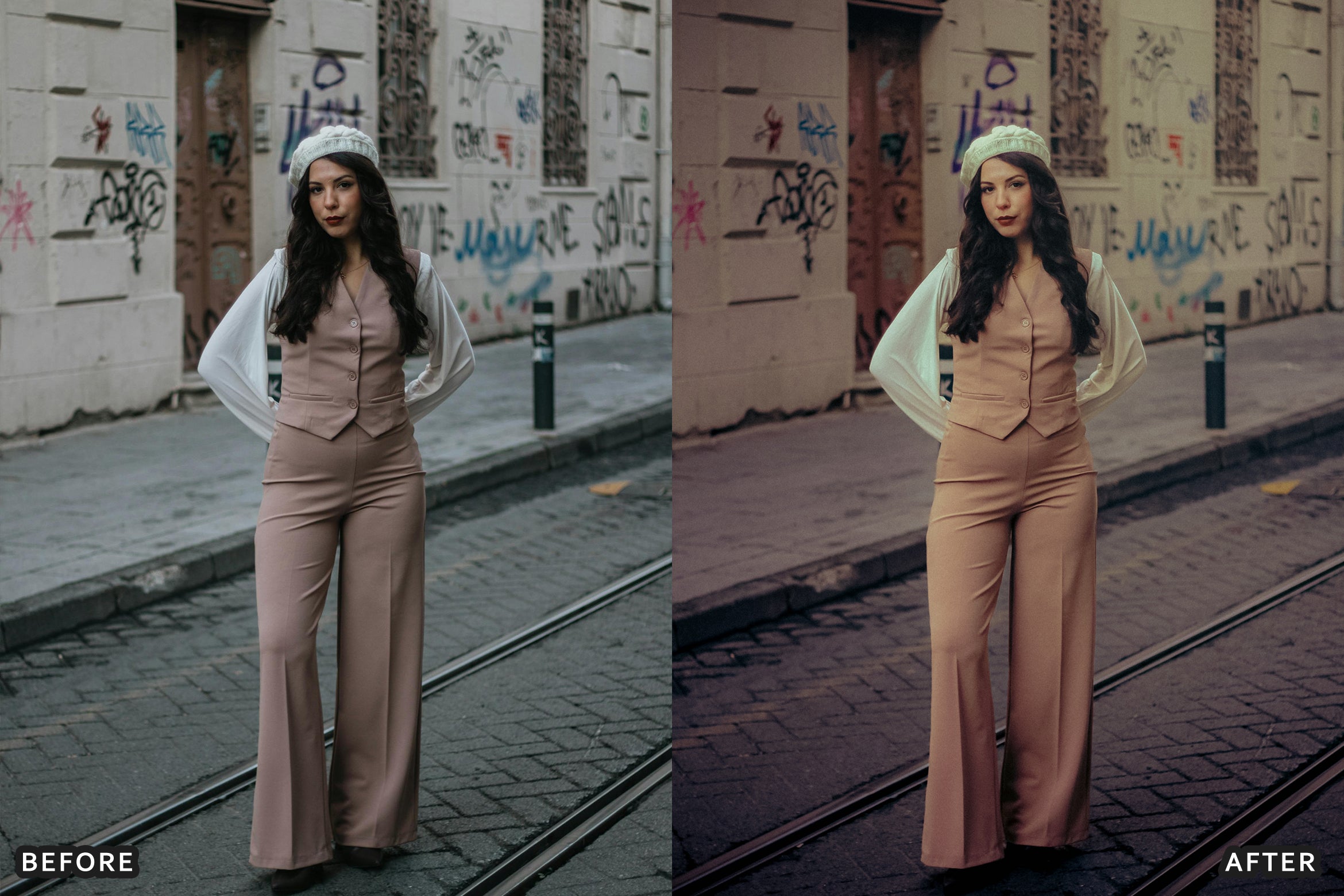 AI-Optimized Golden Hour Film Glow Lightroom Presets - Lightroom Presets - by AAA Presets