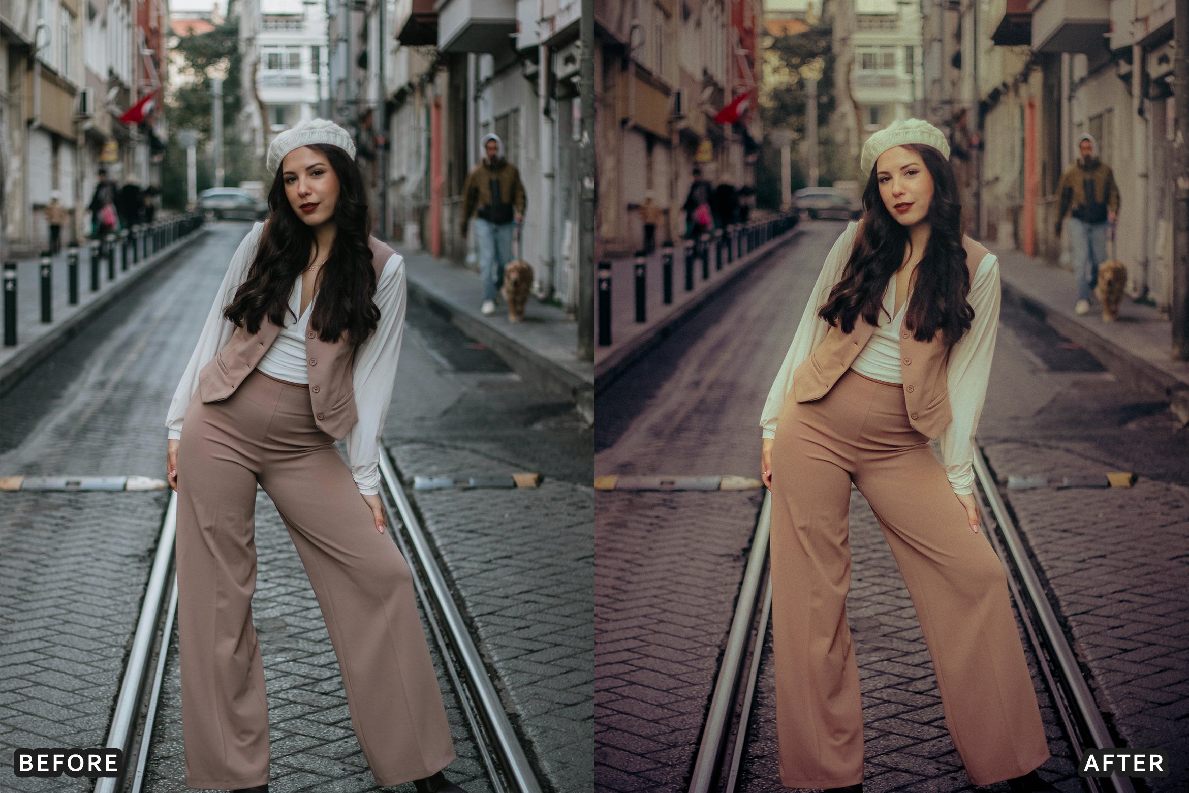 AI-Optimized Golden Hour Film Glow Lightroom Presets - Lightroom Presets - by AAA Presets