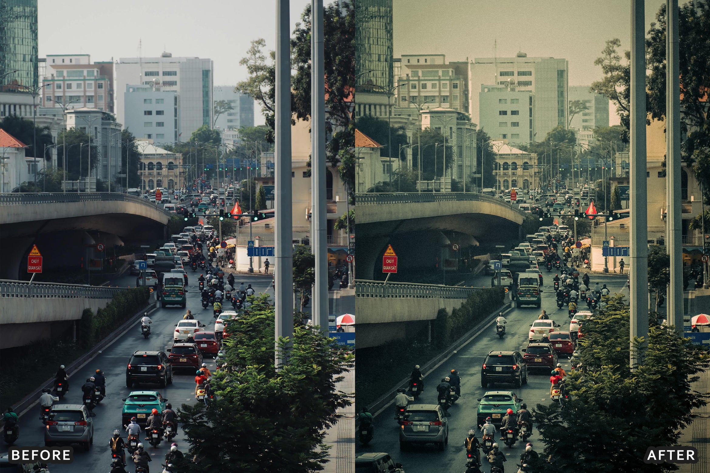 AI-Optimized Cinematic Gloomy Urban Look Lightroom Presets - Lightroom Presets - by AAA Presets