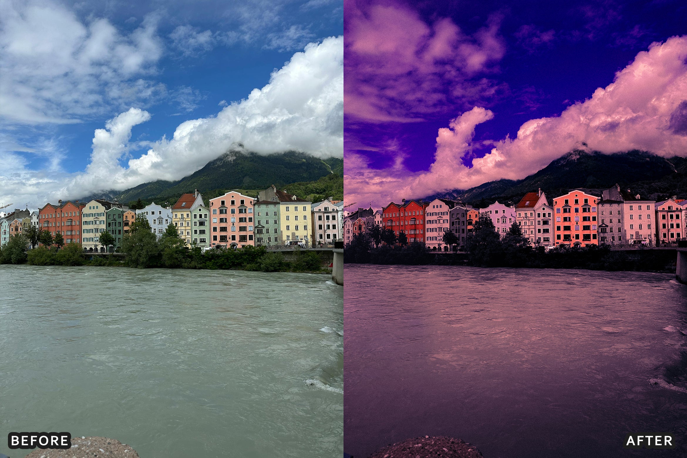 AI-Optimized Hollywood Cinematic Purple Twilight Look Lightroom Presets - Lightroom Presets - by AAA Presets