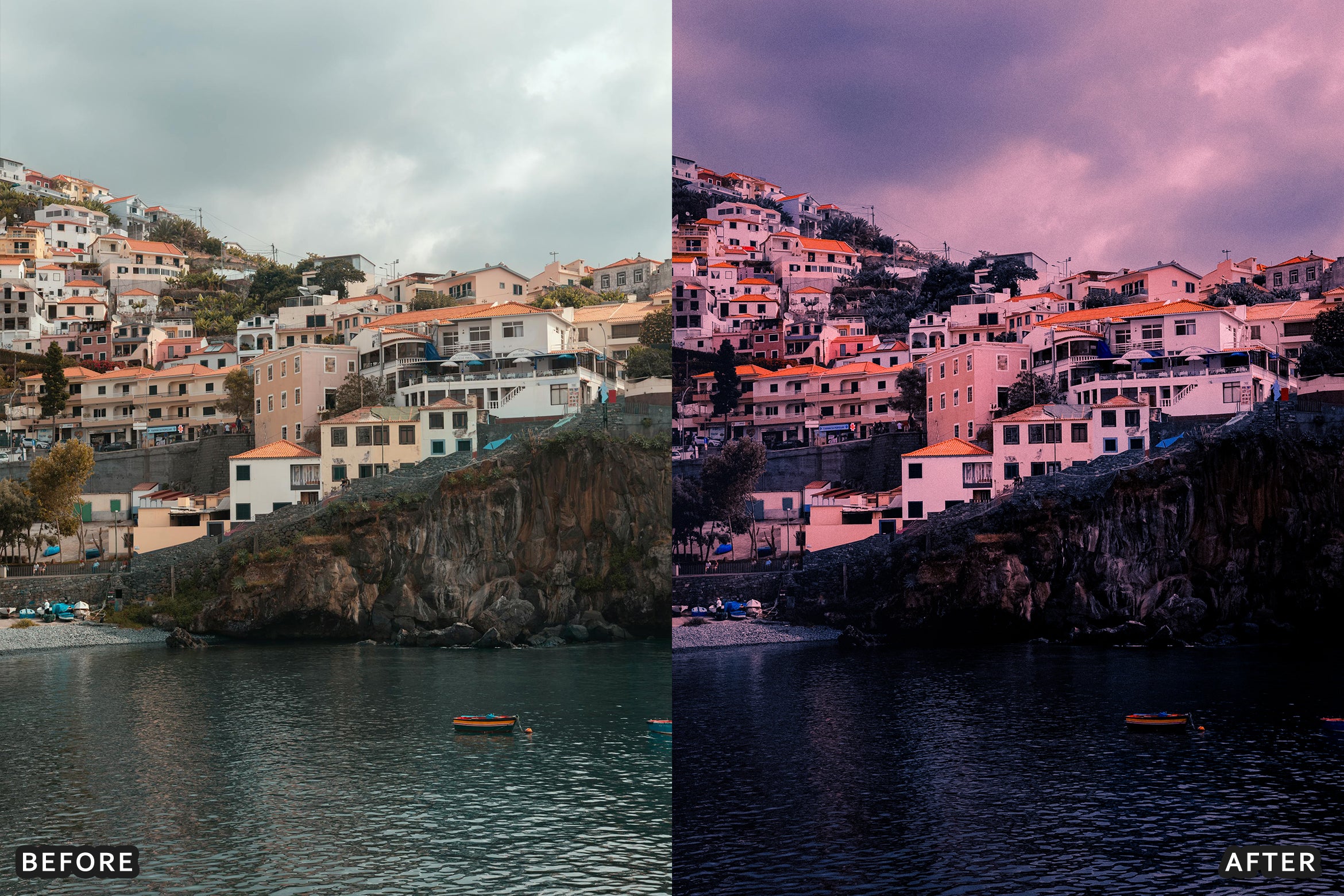 AI-Optimized Hollywood Cinematic Purple Twilight Look Lightroom Presets - Lightroom Presets - by AAA Presets