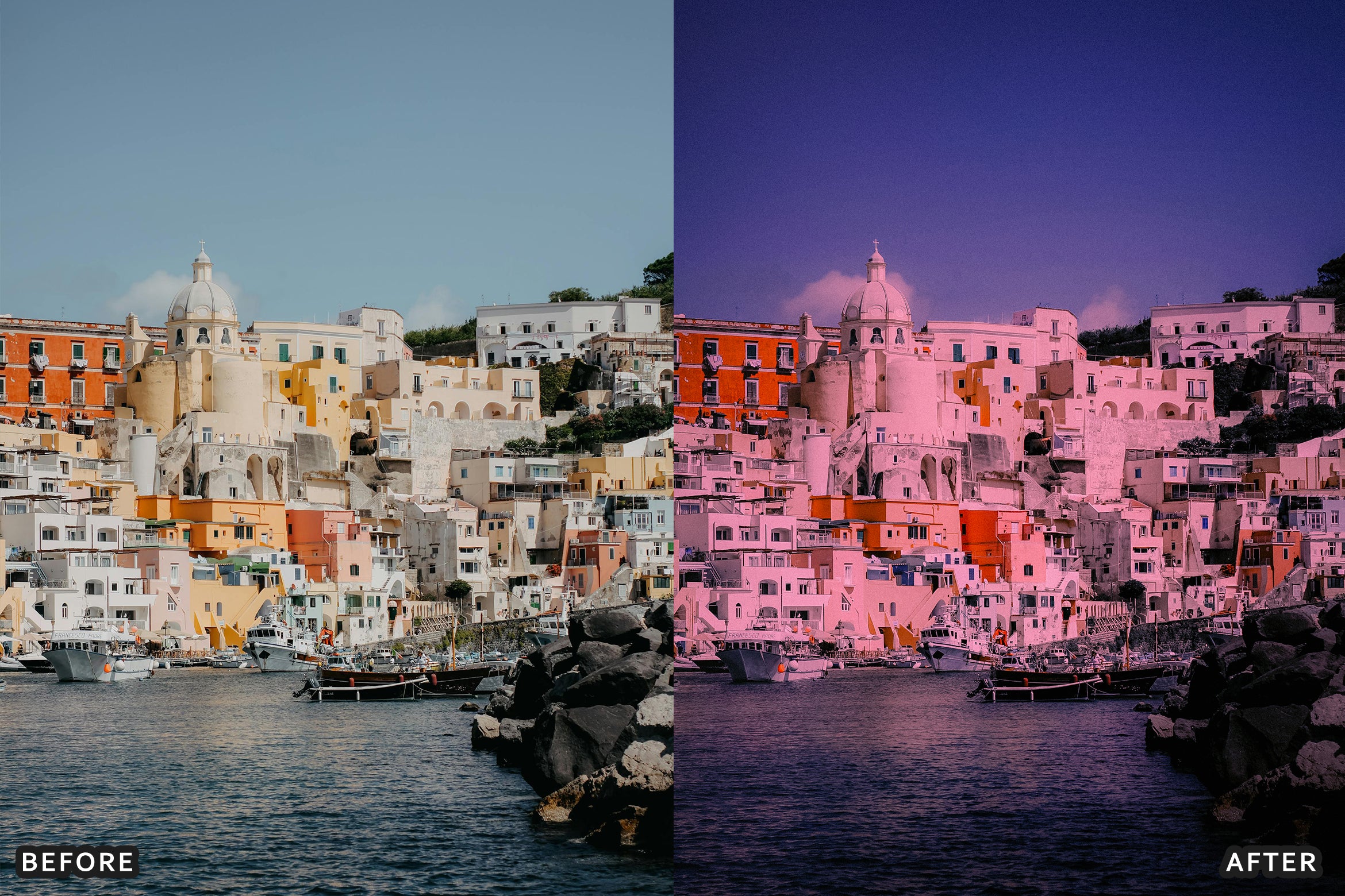 AI-Optimized Hollywood Cinematic Purple Twilight Look Lightroom Presets - Lightroom Presets - by AAA Presets