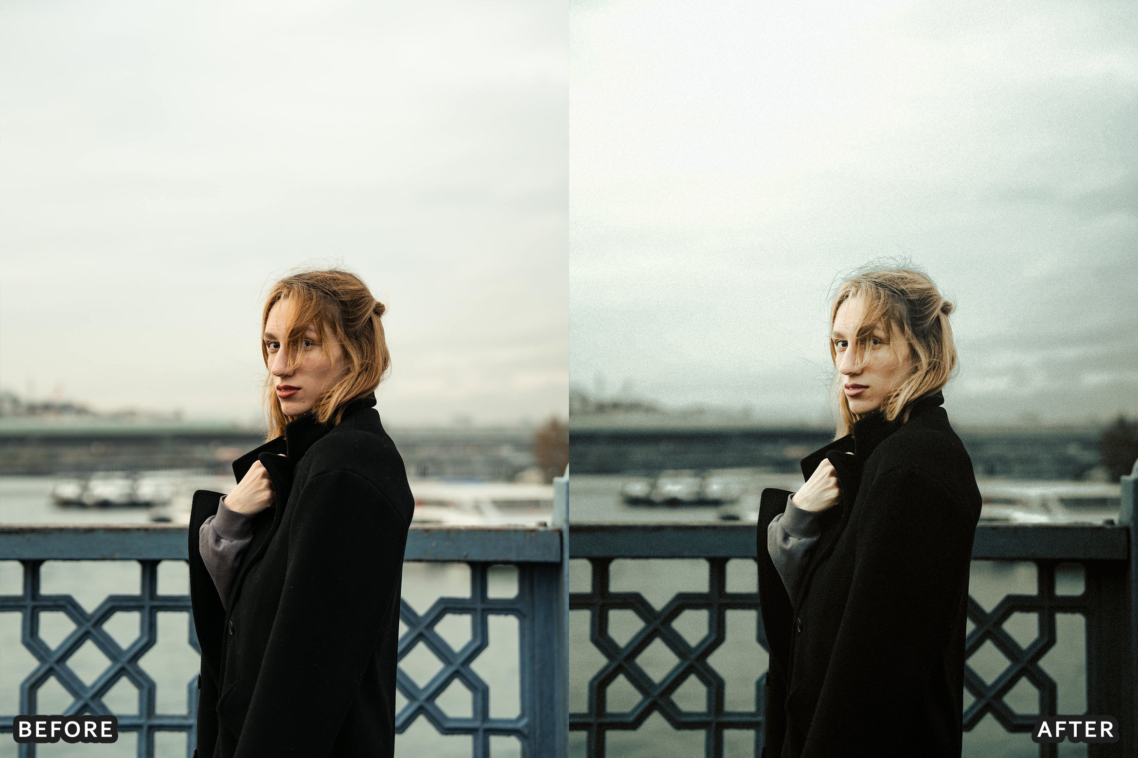 AI-Optimized Creamy Urban Portrait Lightroom Presets