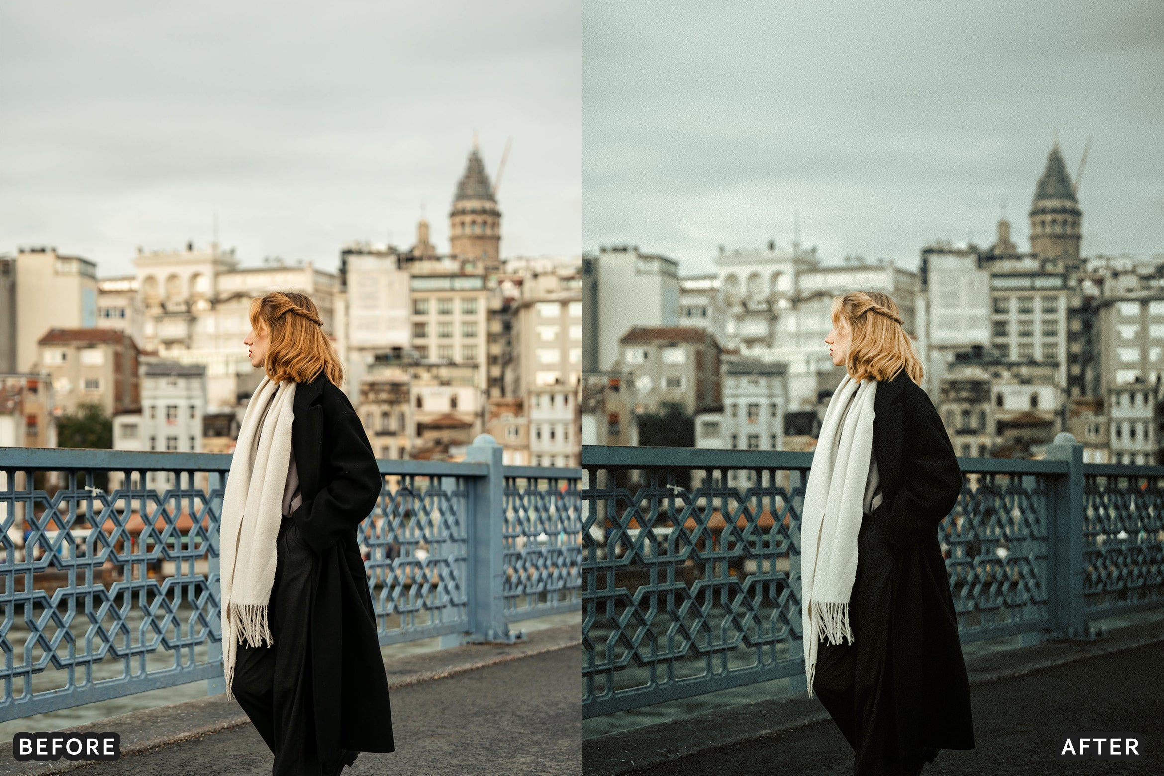AI-Optimized Creamy Urban Portrait Lightroom Presets