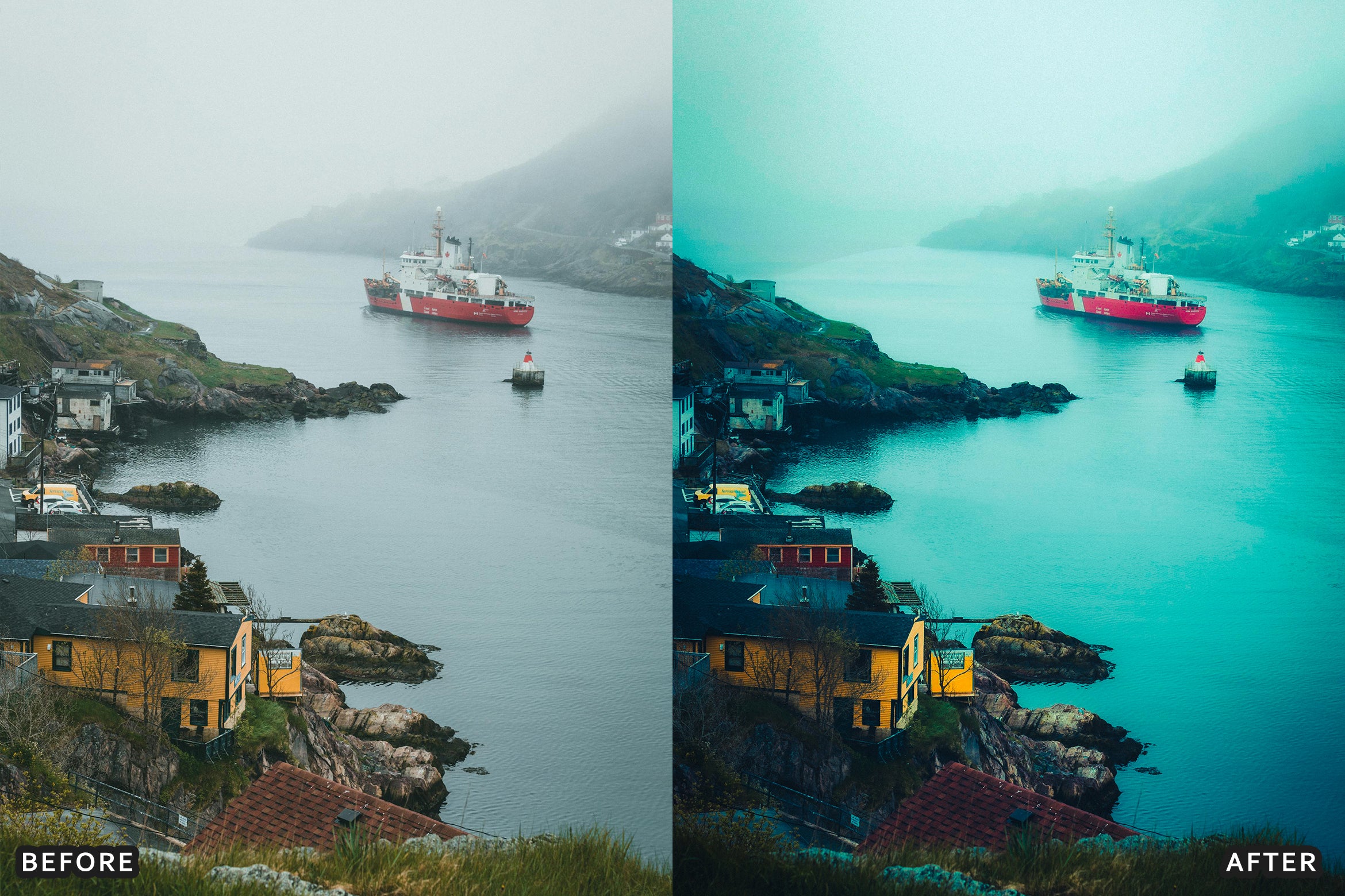 AI-Optimized Fogbound Cinematic Travel Lightroom Presets - Lightroom Presets - by AAA Presets