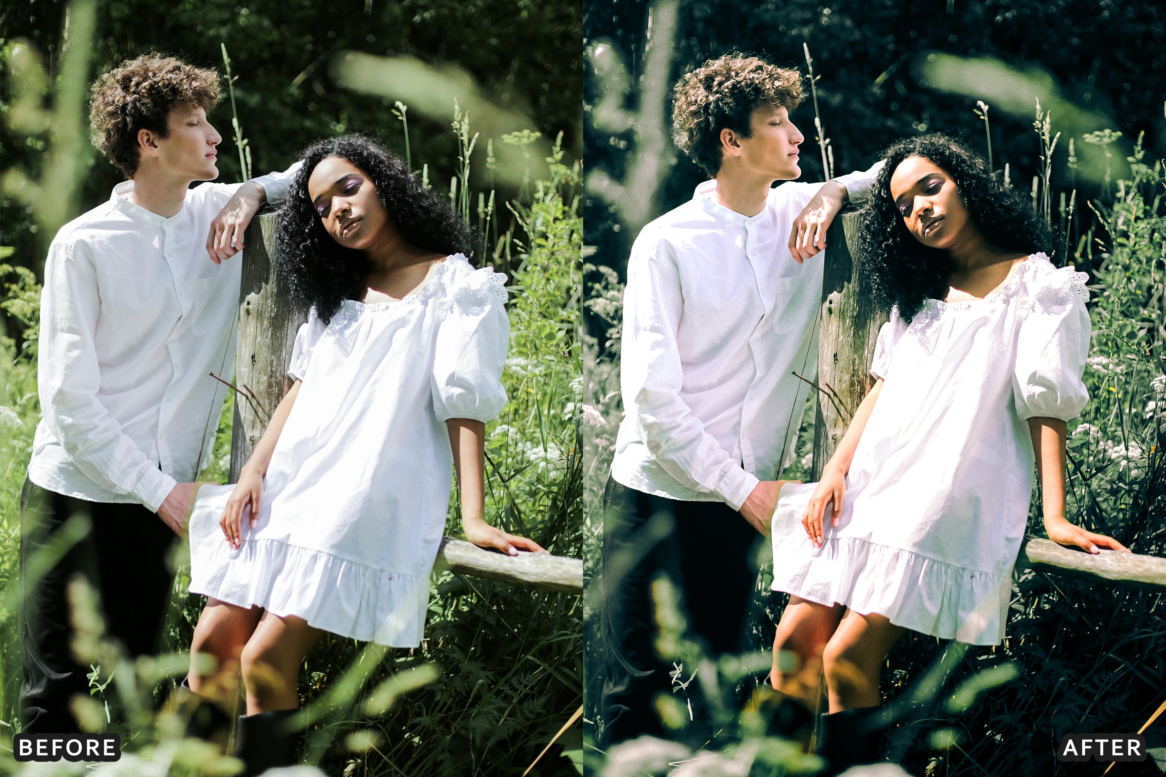 AI-Optimized Fresh Green Haze Lightroom Presets