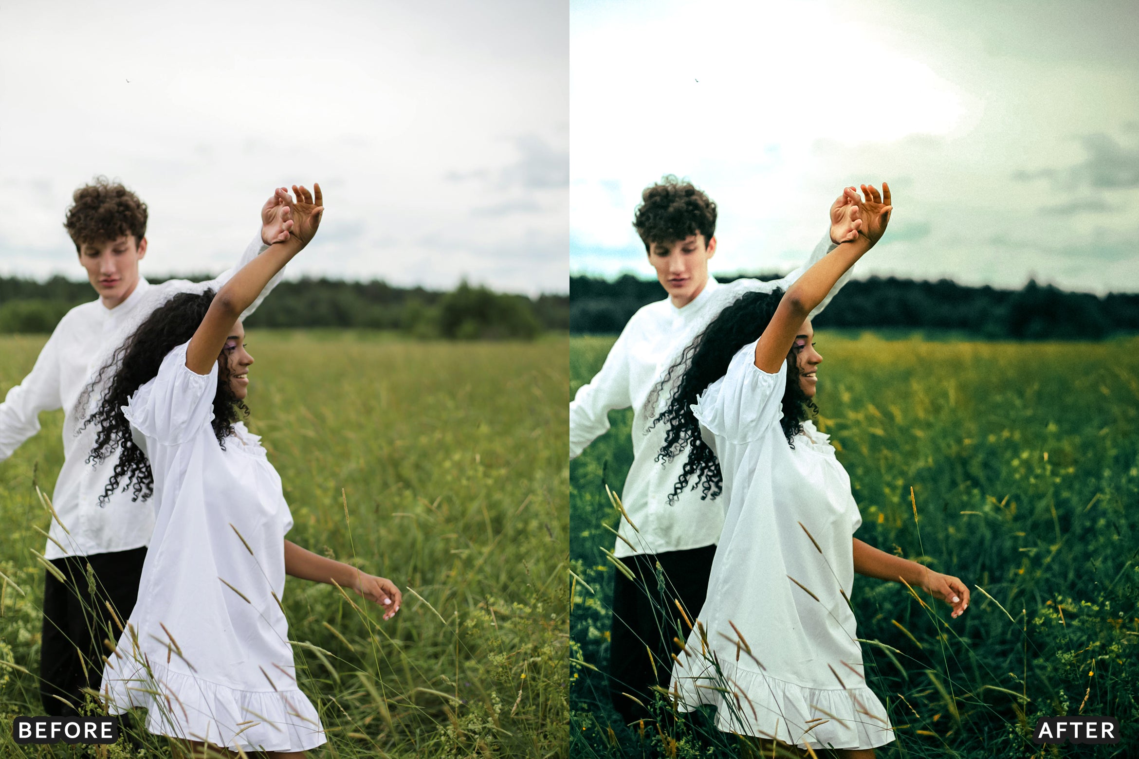 AI-Optimized Fresh Green Haze Lightroom Presets