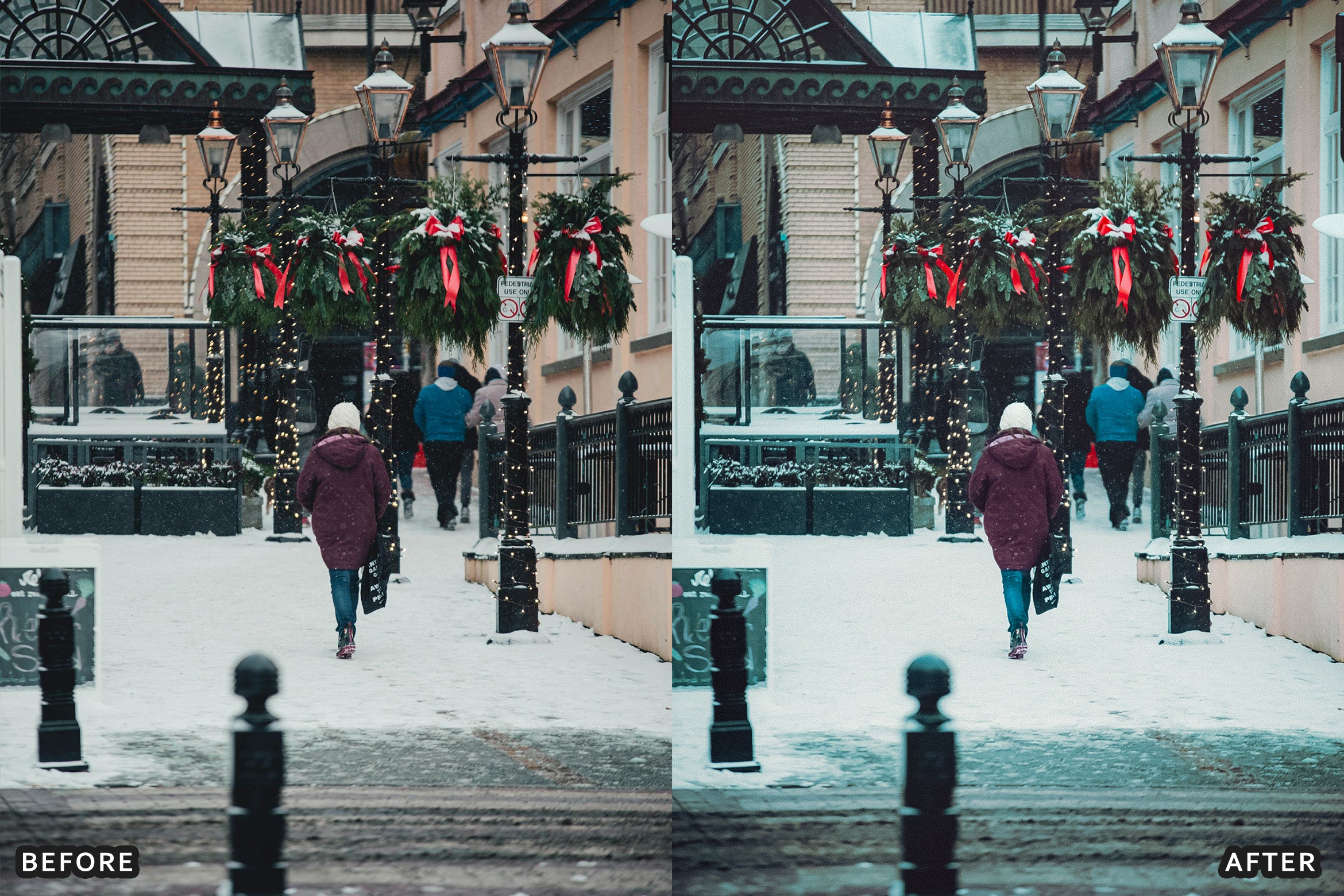 AI-Optimized Glacier Blue Hour Lightroom Presets