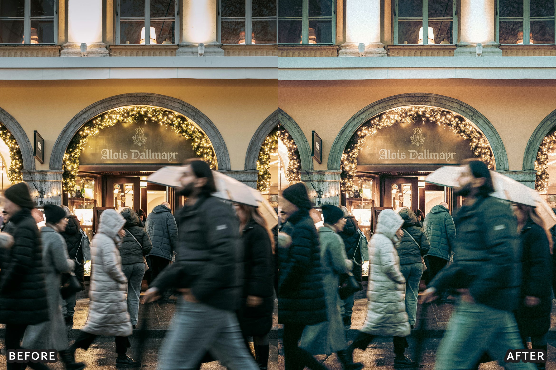 AI-Optimized Glacier Blue Hour Lightroom Presets