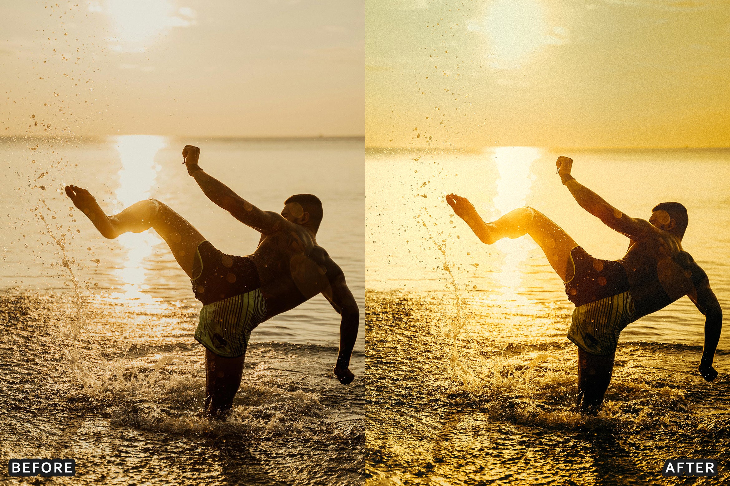 AI-Optimized Honey Sunlight Lightroom Presets