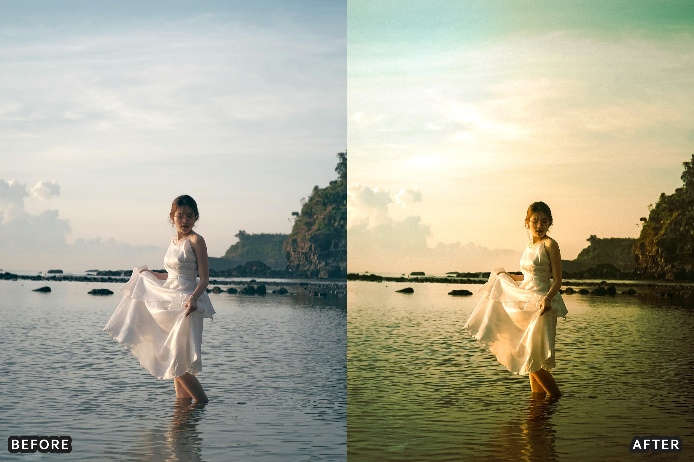 AI-Optimized Honey Sunlight Lightroom Presets