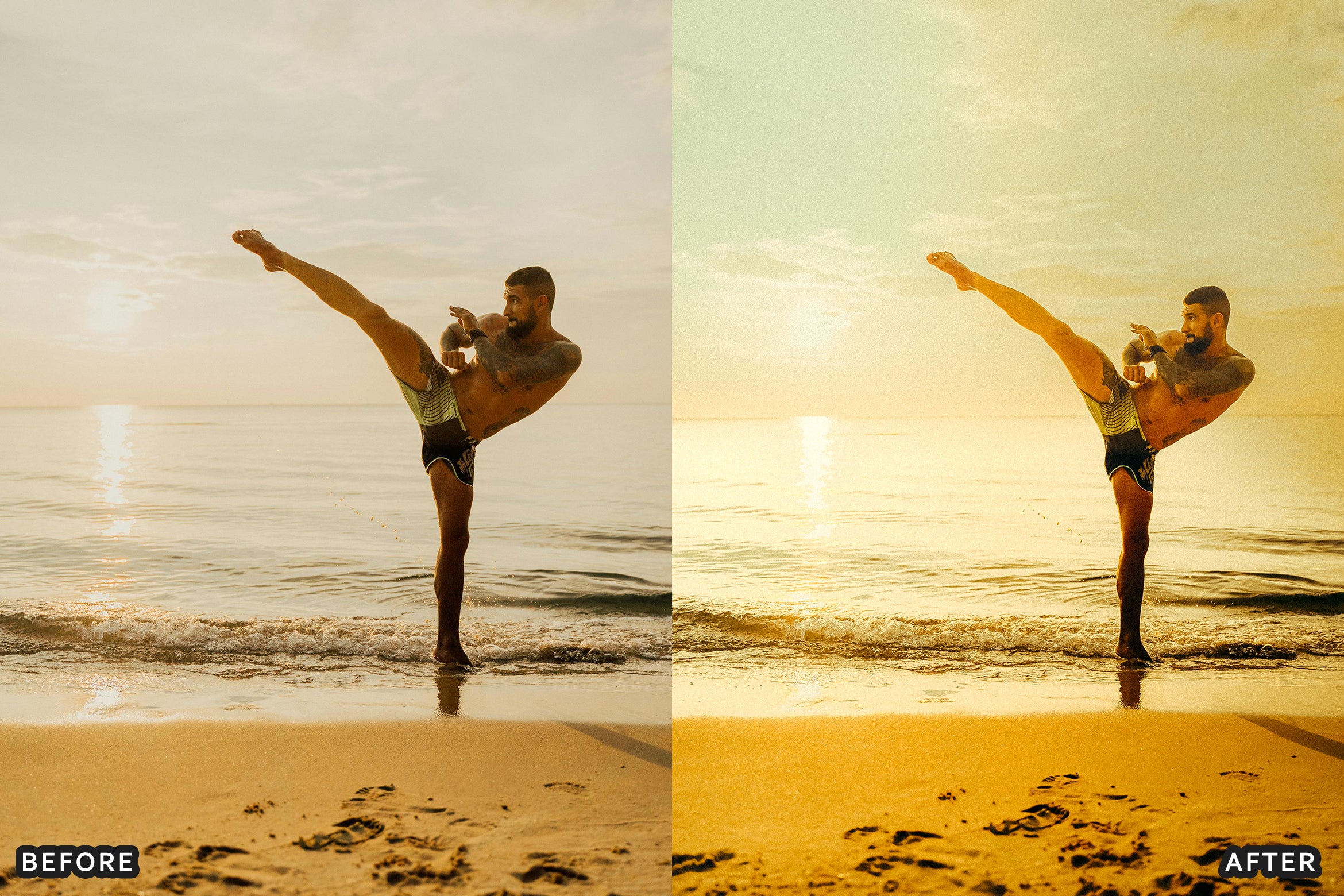 AI-Optimized Honey Sunlight Lightroom Presets