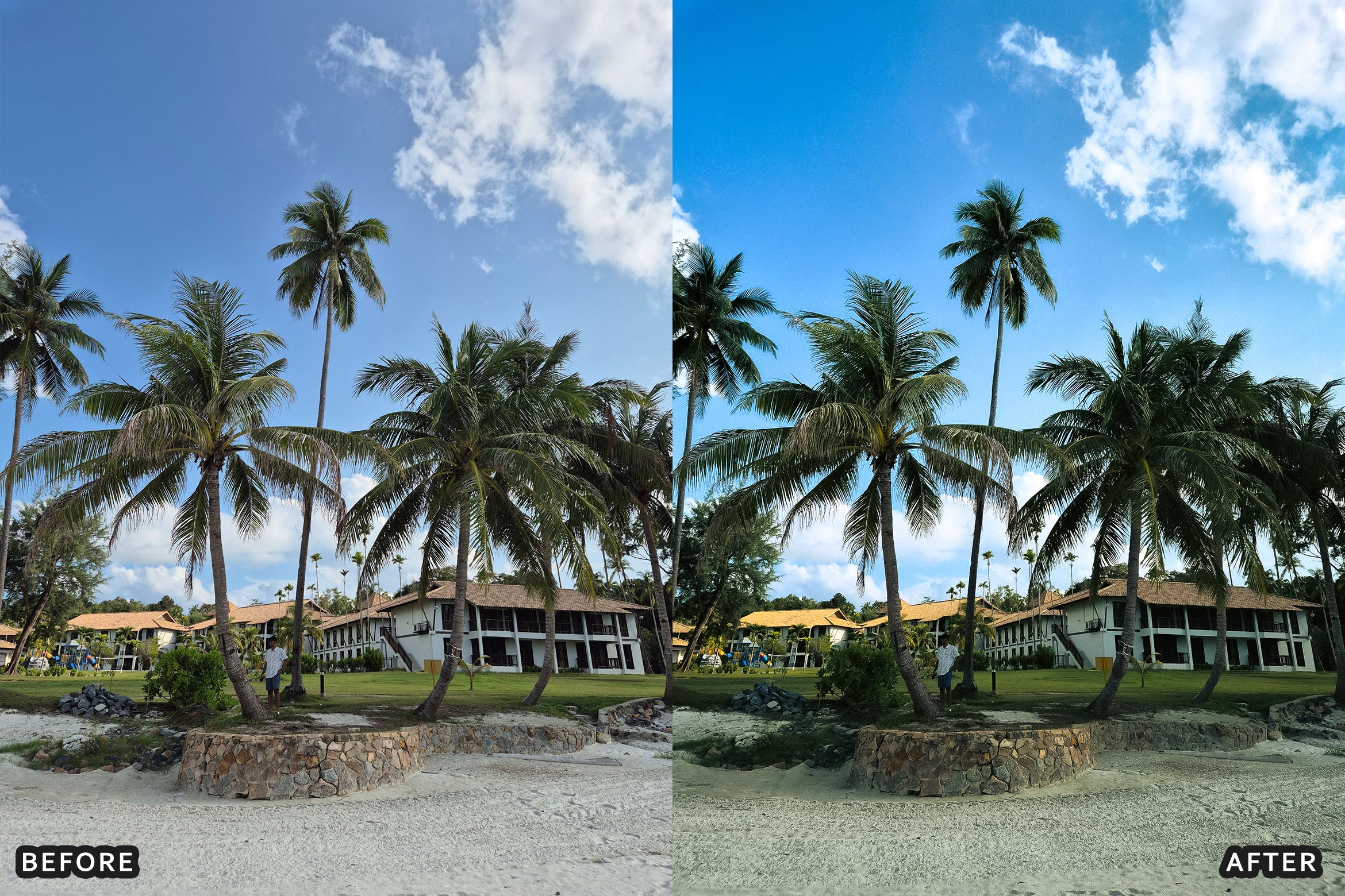 AI-Optimized Luxury Beach Resort Lightroom Presets