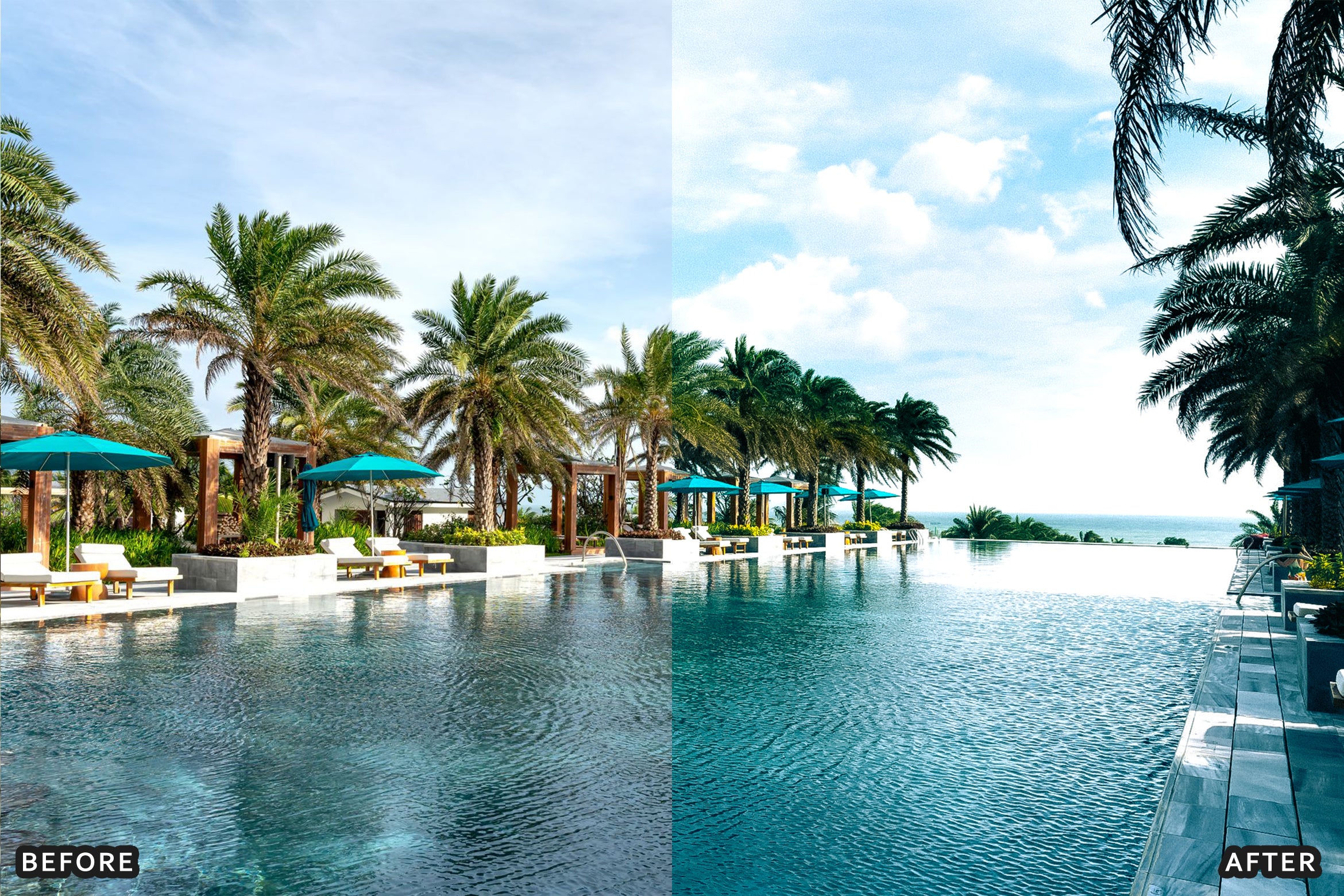 AI-Optimized Luxury Beach Resort Lightroom Presets
