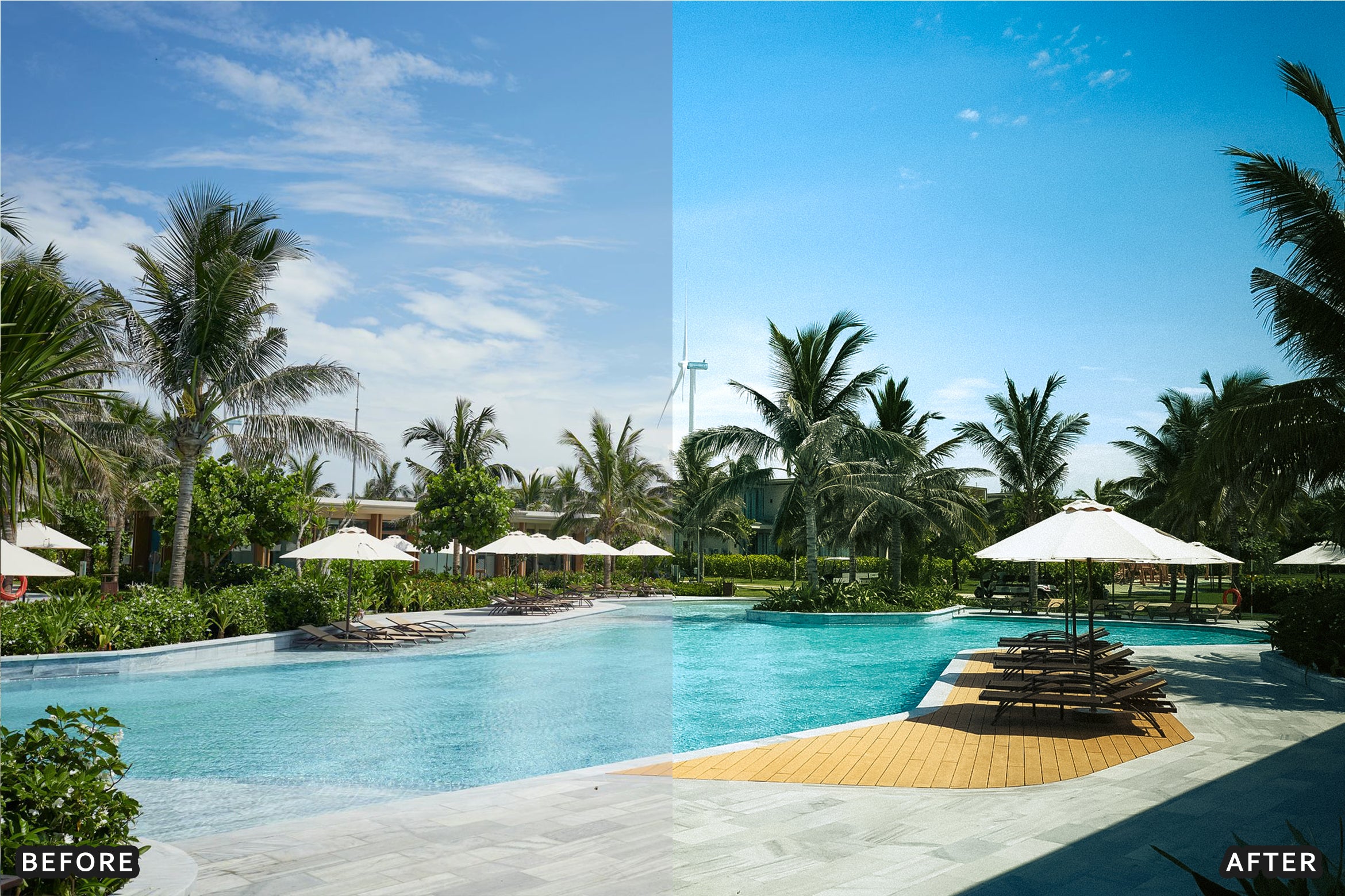 AI-Optimized Luxury Beach Resort Lightroom Presets