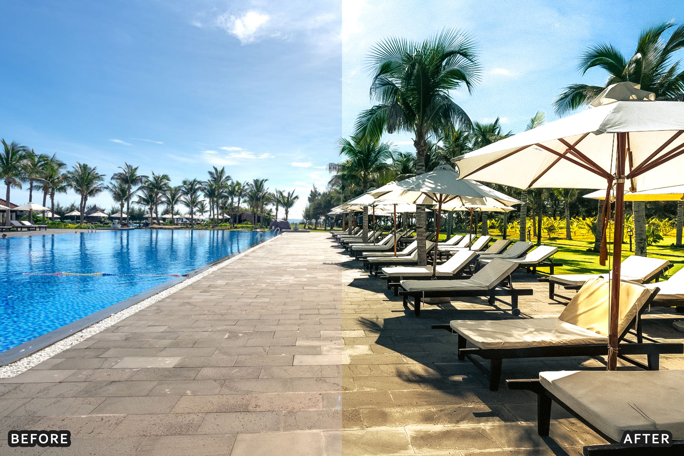AI-Optimized Luxury Beach Resort Lightroom Presets