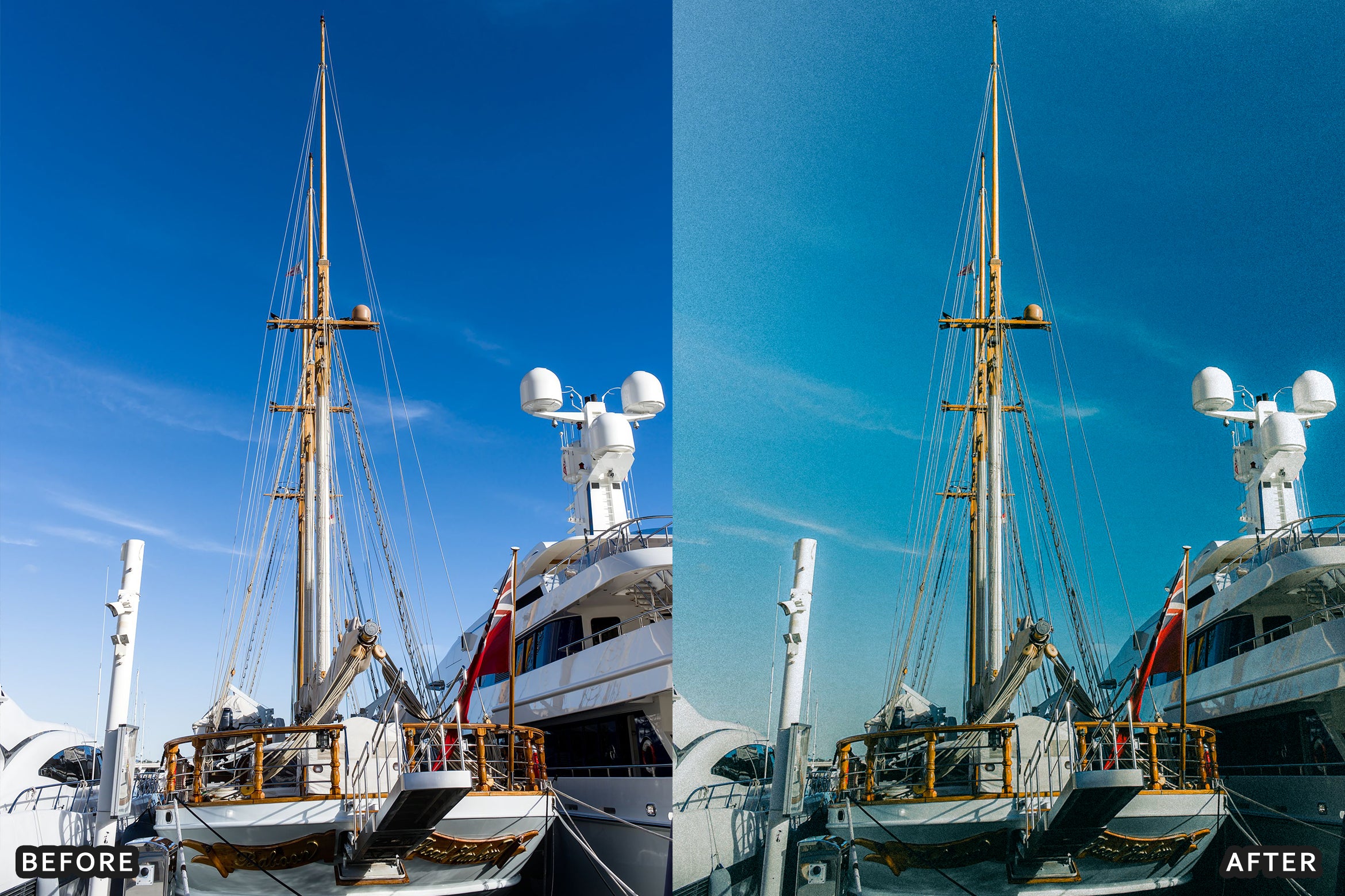AI-Optimized Luxury Yacht Lightroom Presets