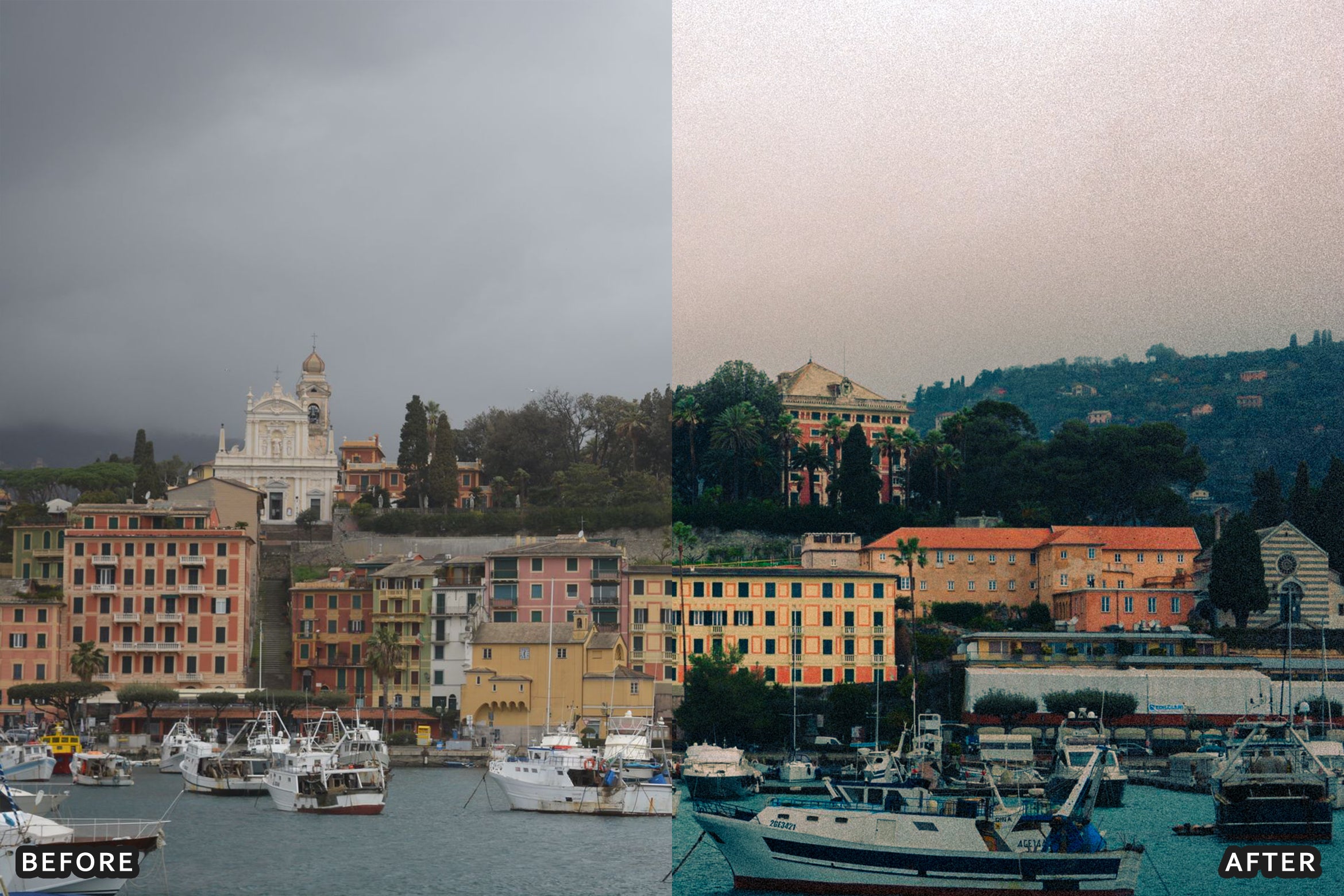 AI-Optimized Mediterranean Riviera Landscape Lightroom Presets