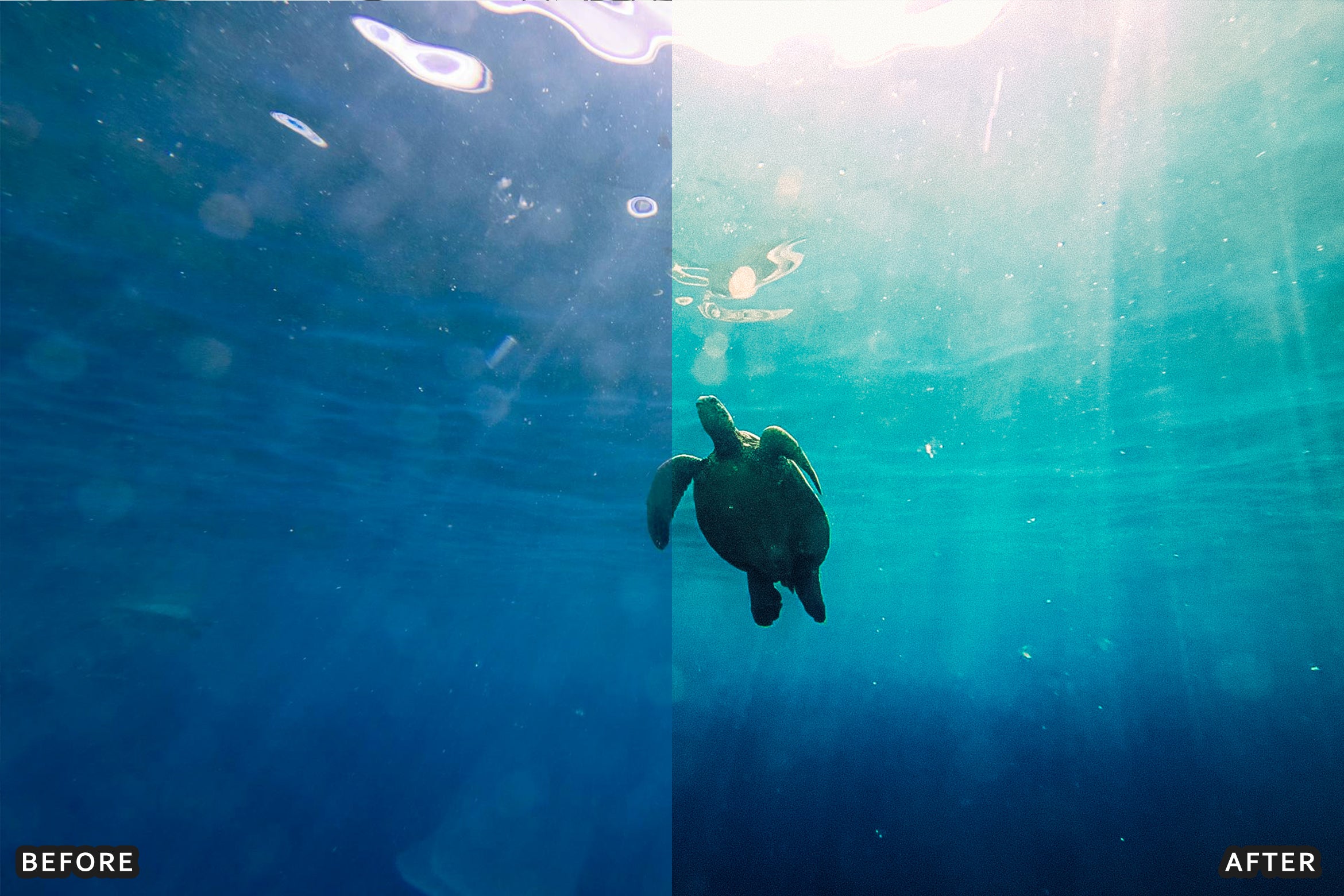 AI-Optimized Moody Underwater Lightroom Presets - Lightroom Presets - by AAA Presets