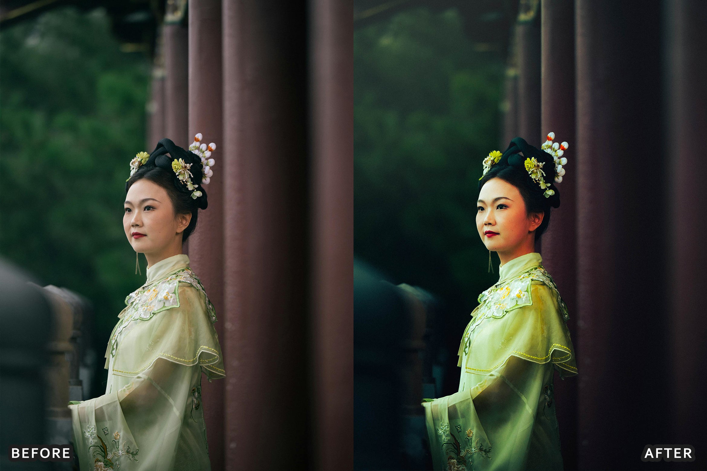 AI-Optimized Moody Red Cinematic Travel Lightroom Presets - Lightroom Presets - by AAA Presets