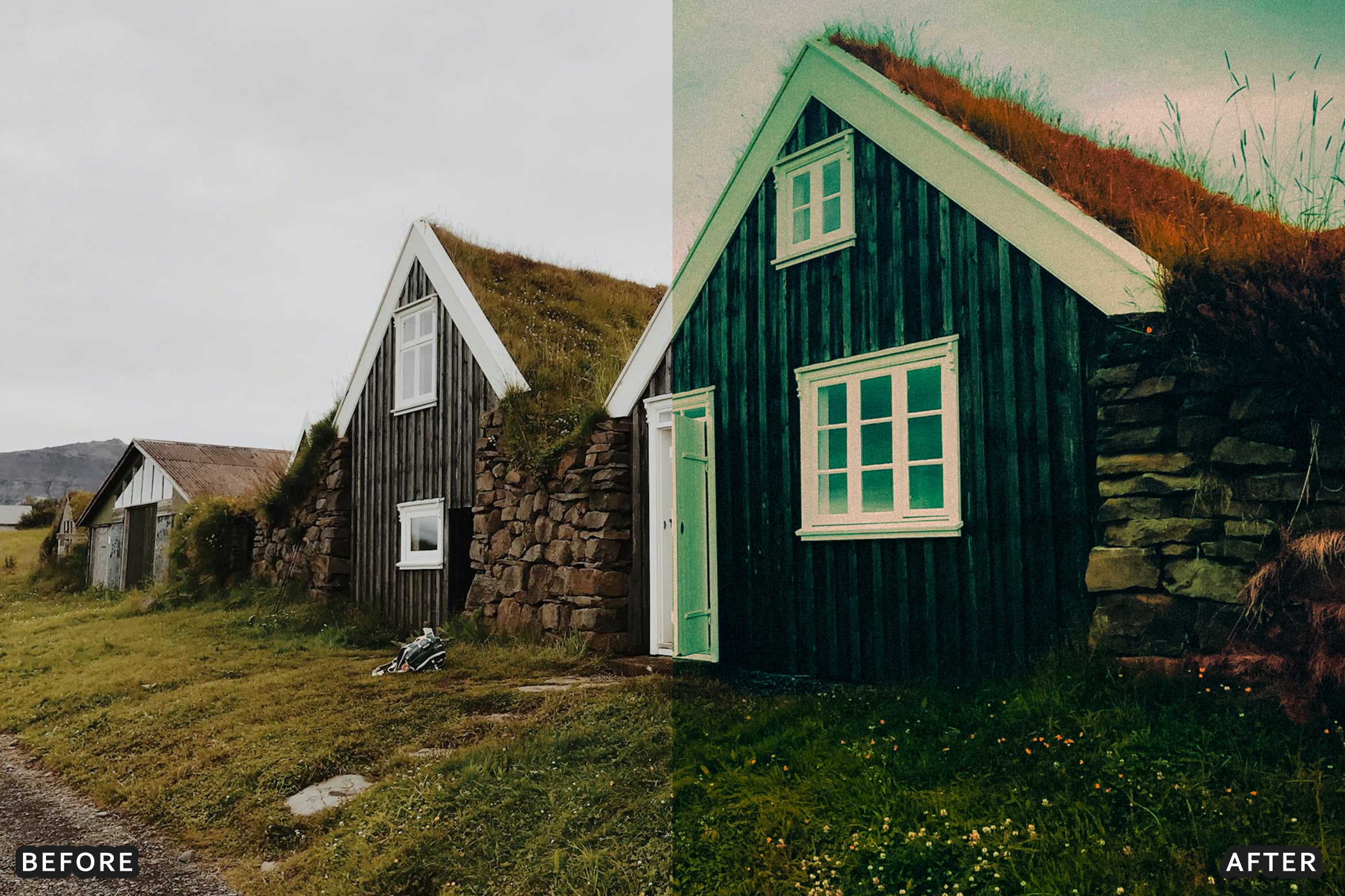 AI-Optimized Nature Cinematic Teal & Amber Lightroom Presets