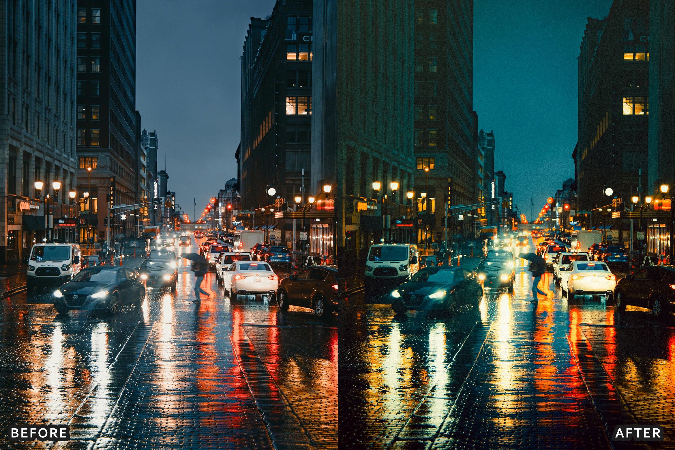 AI-Optimized Neon Street Lightroom Presets