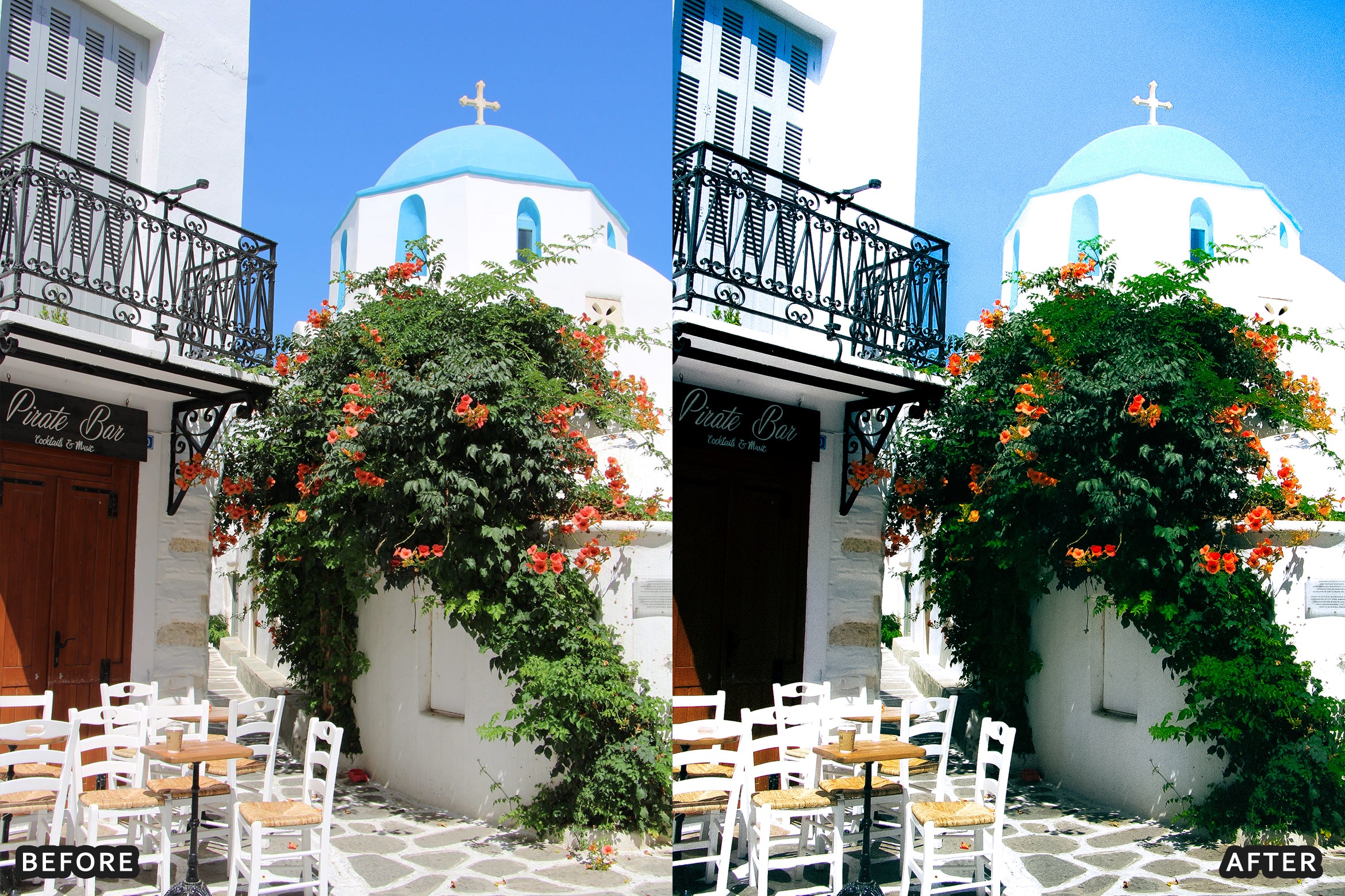 AI-Optimized Paros Cycladic Summer Lightroom Presets