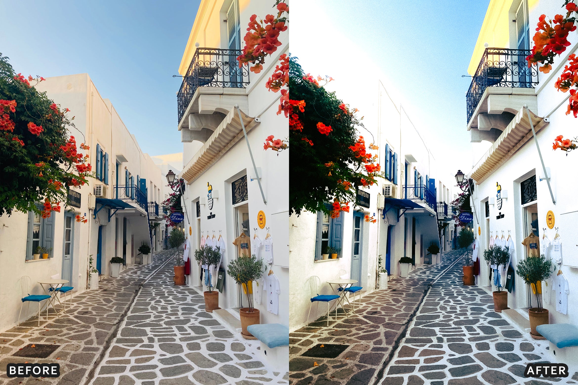 AI-Optimized Paros Cycladic Summer Lightroom Presets