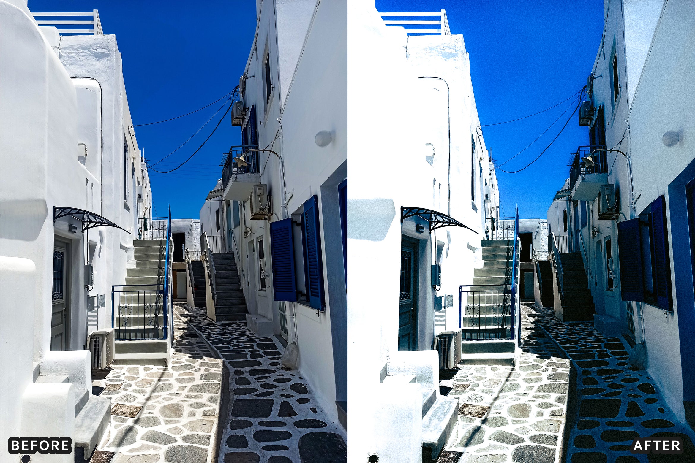 AI-Optimized Paros Cycladic Summer Lightroom Presets
