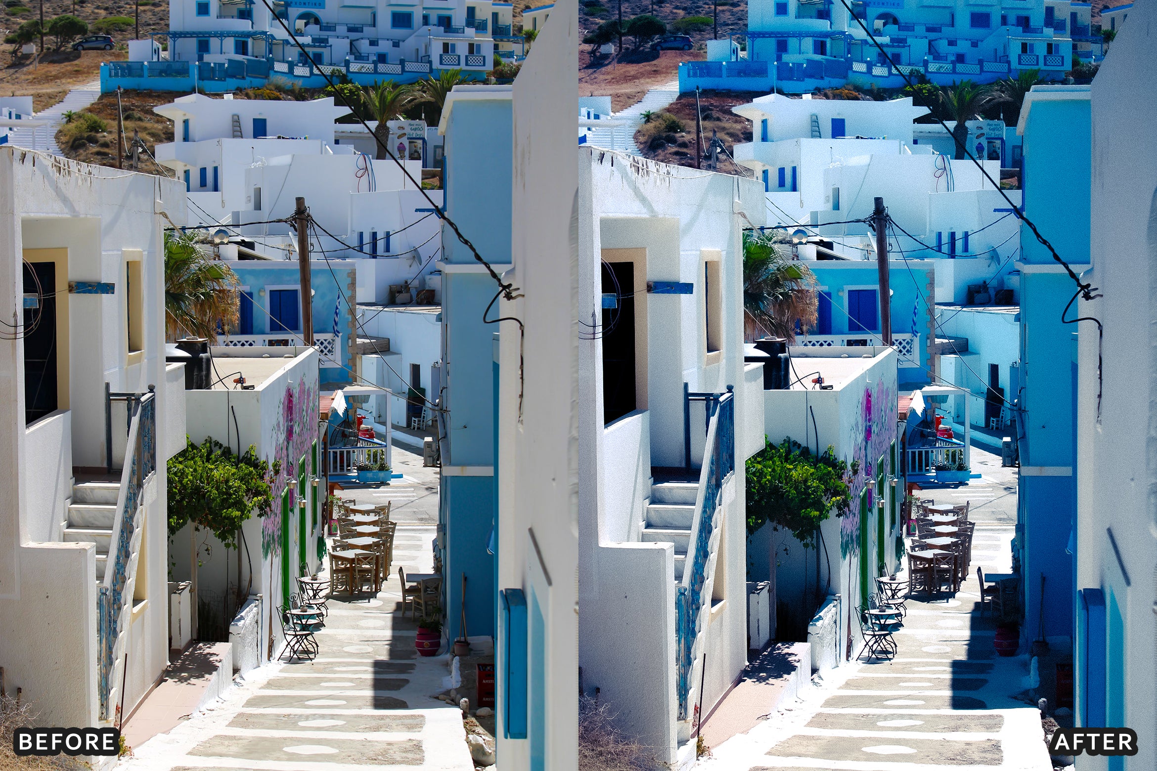 AI-Optimized Paros Cycladic Summer Lightroom Presets